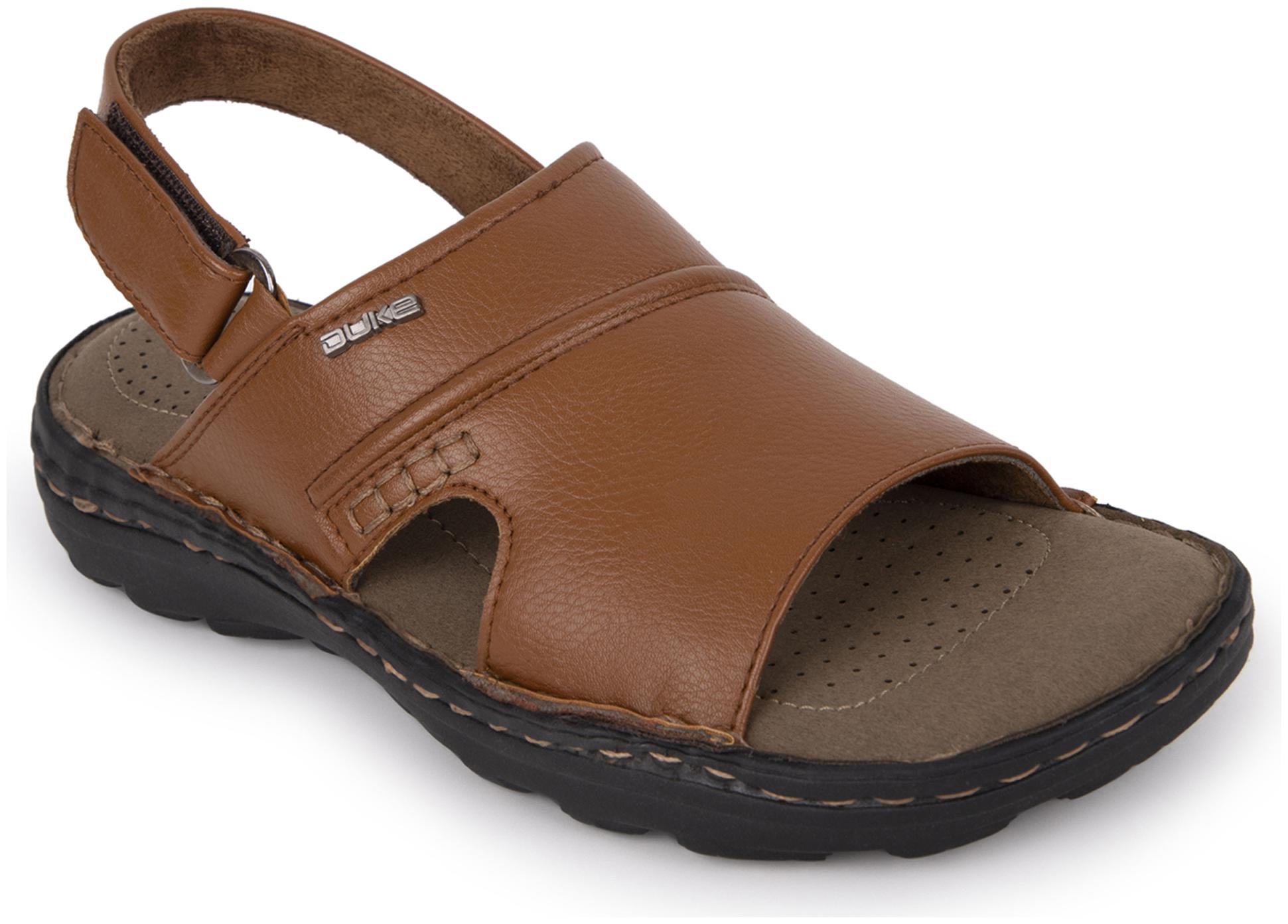 

Duke Men Tan Comfort Sandals