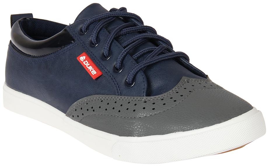 

Duke Mens Navy Grey Casual Shoes