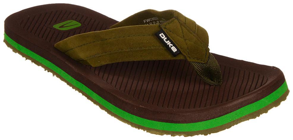 

Duke Mens Stylish Slippers With Synthetic Strap