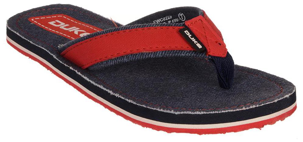 

Duke Mens Stylish Slippers With Synthetic Strap