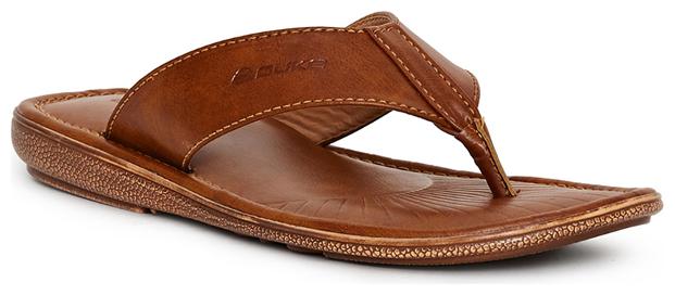 

Duke Men Brown Flip-Flops - 1 Pair