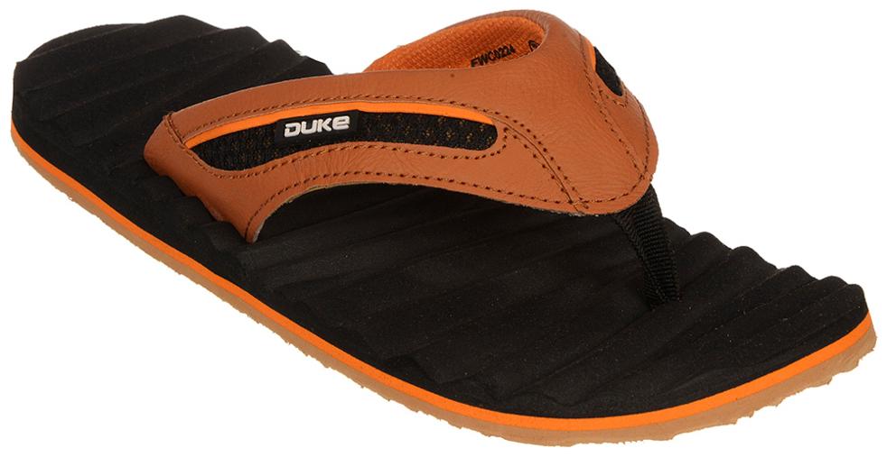 

Duke Mens Stylish Slippers With Synthetic Strap