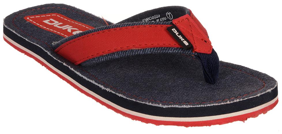 

Duke Mens Stylish Slippers With Synthetic Strap