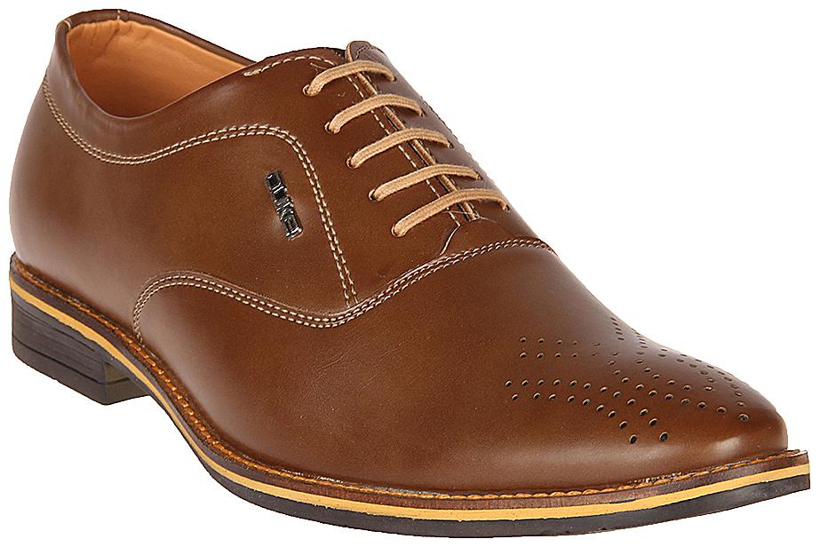 

Duke Men Tan Oxford Formal Shoes