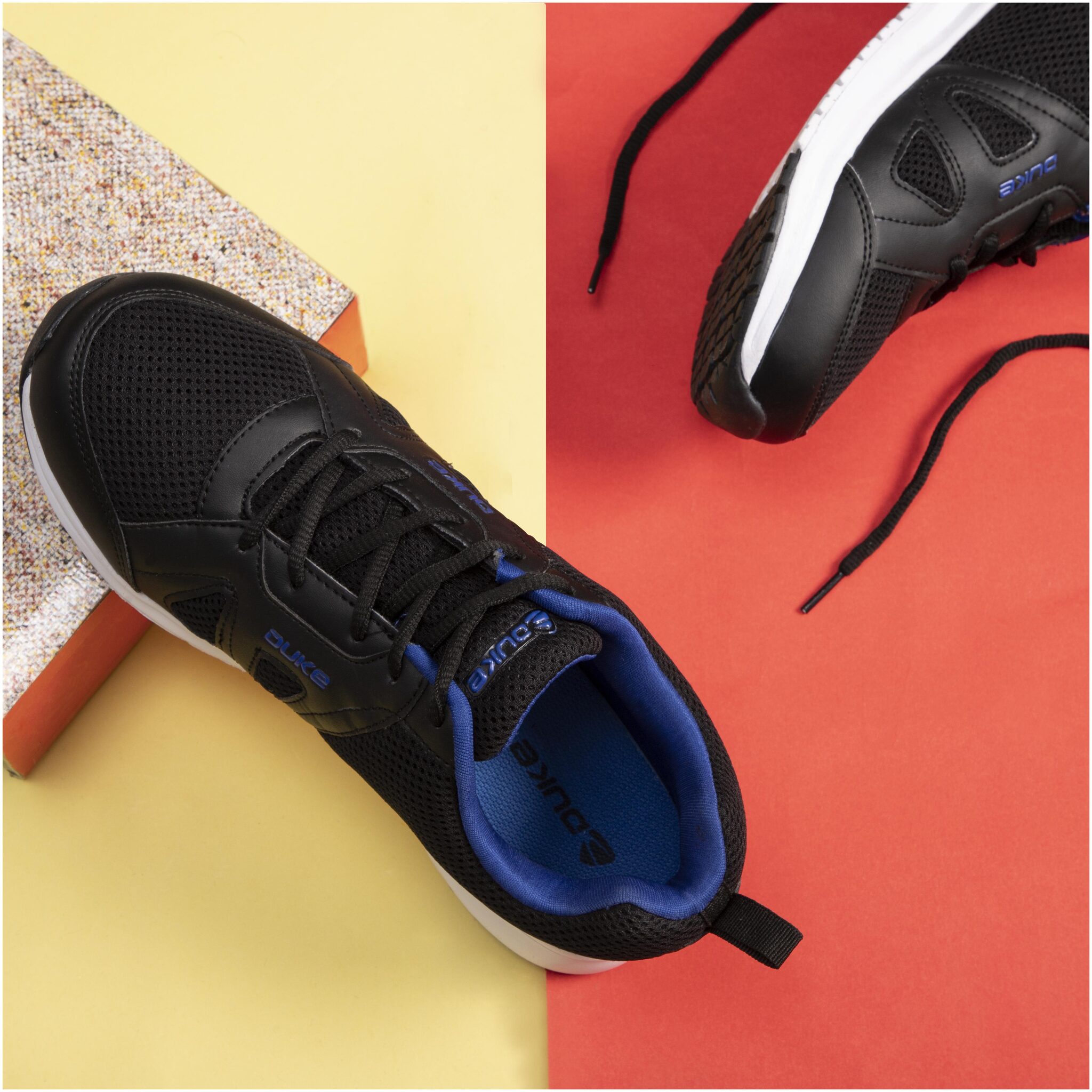 

Duke Men Running Shoes ( Black )