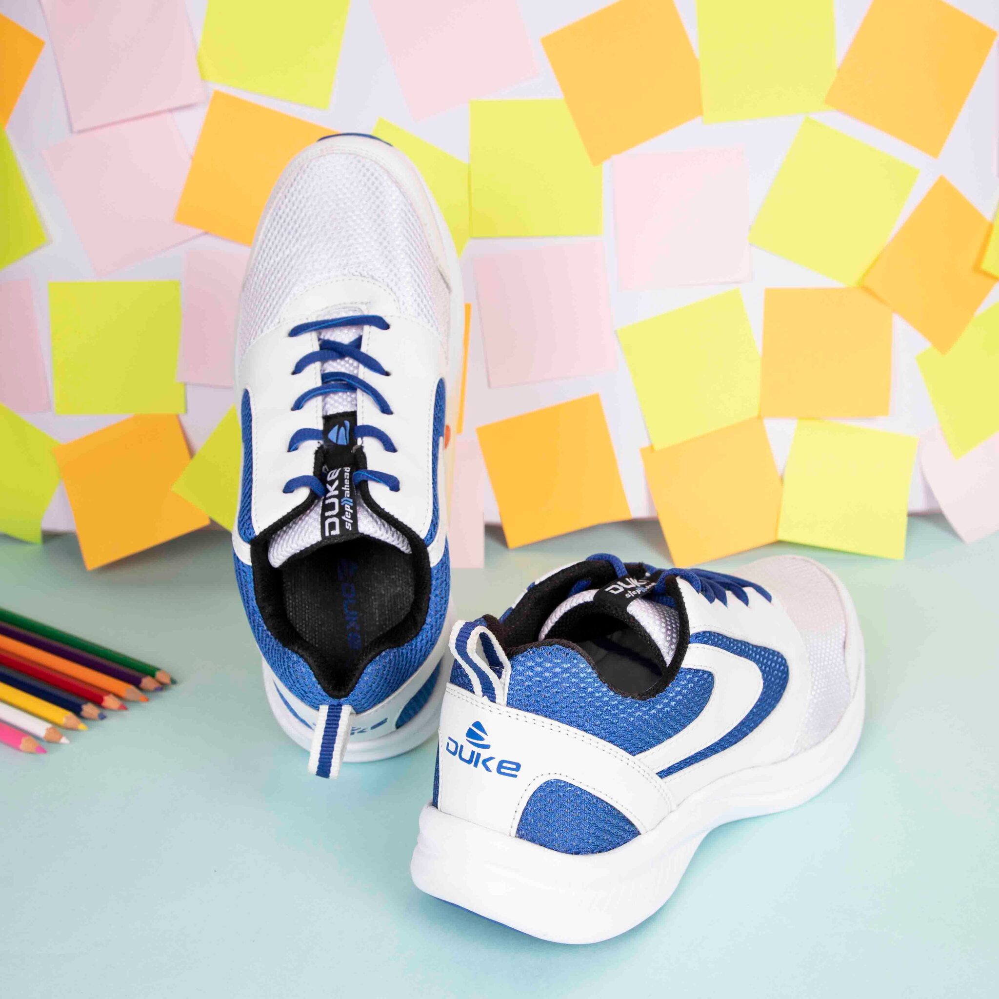 

Duke Men Running Shoes ( White )