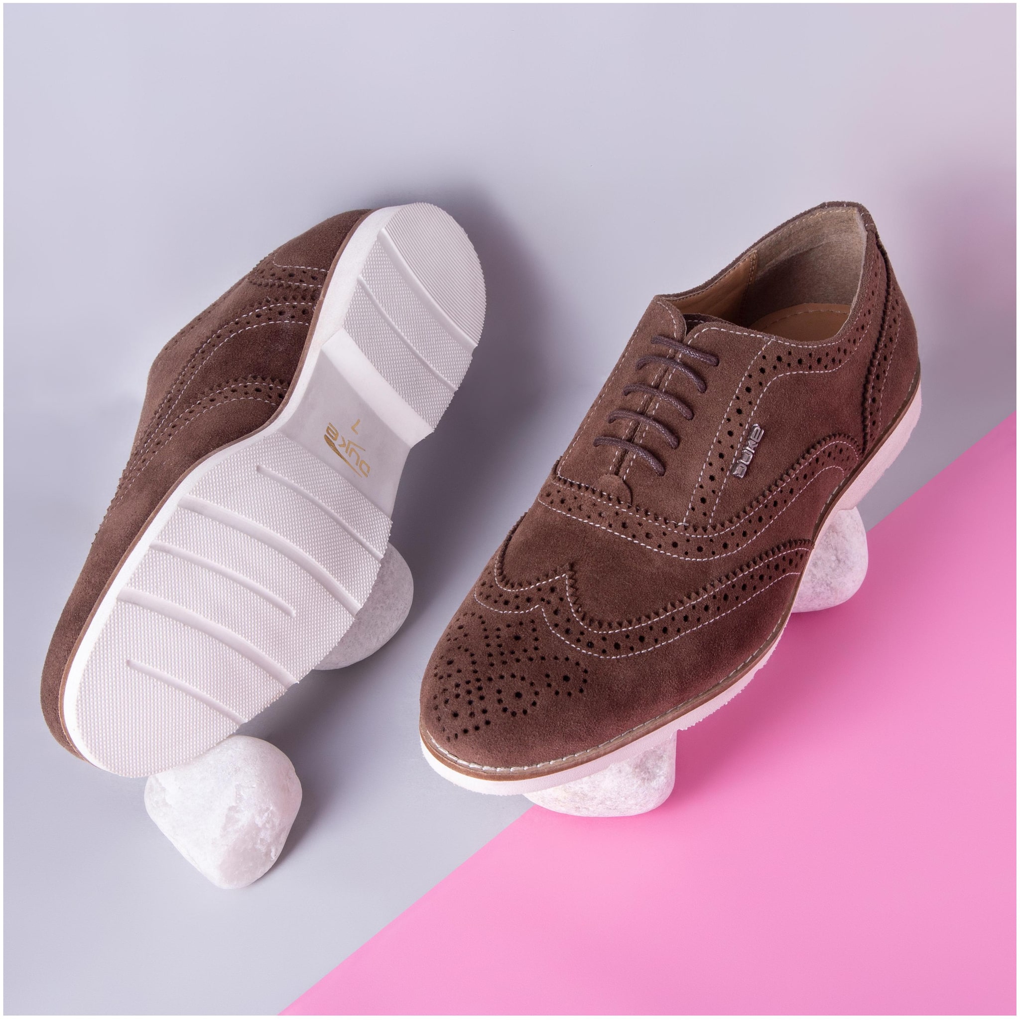 

Duke Men Brown Casual Shoes