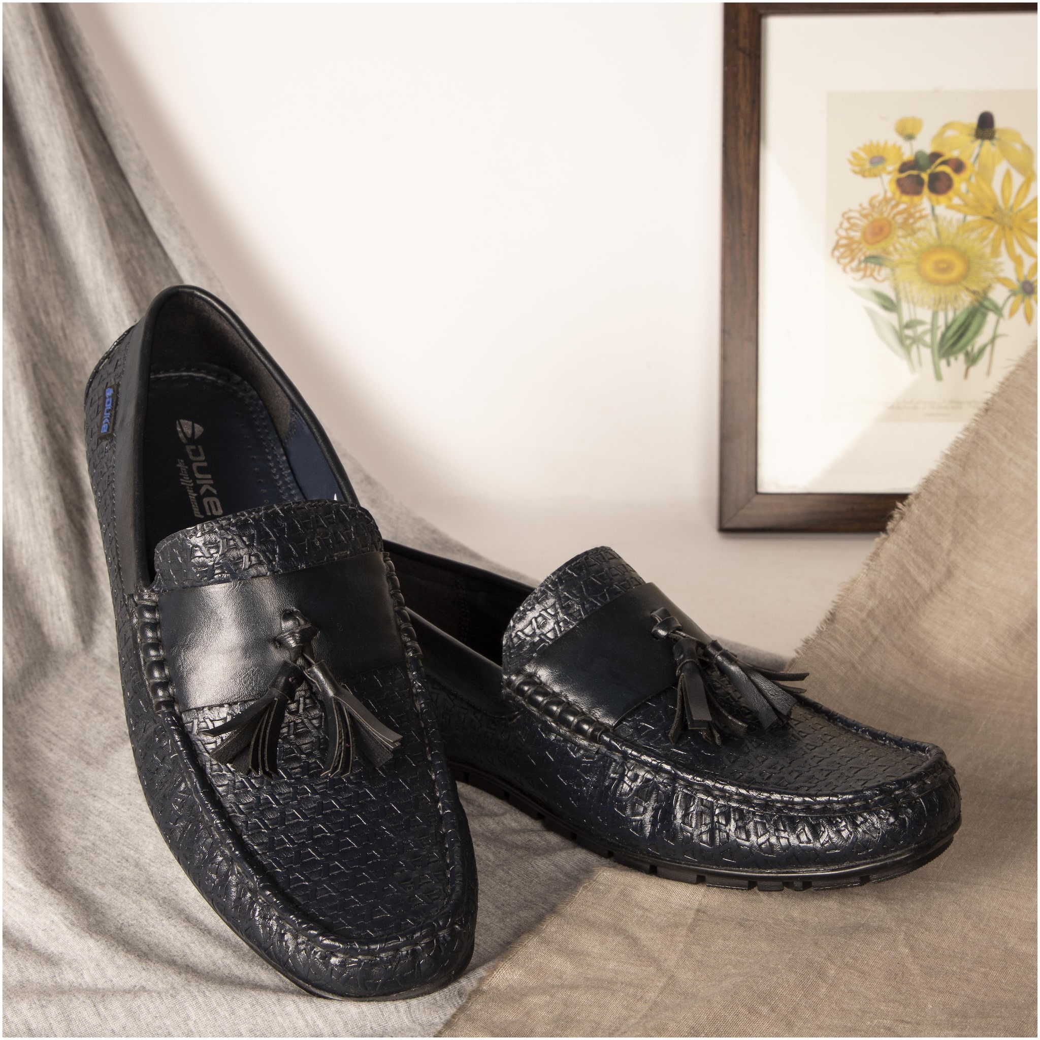 

Duke Men Black Loafers