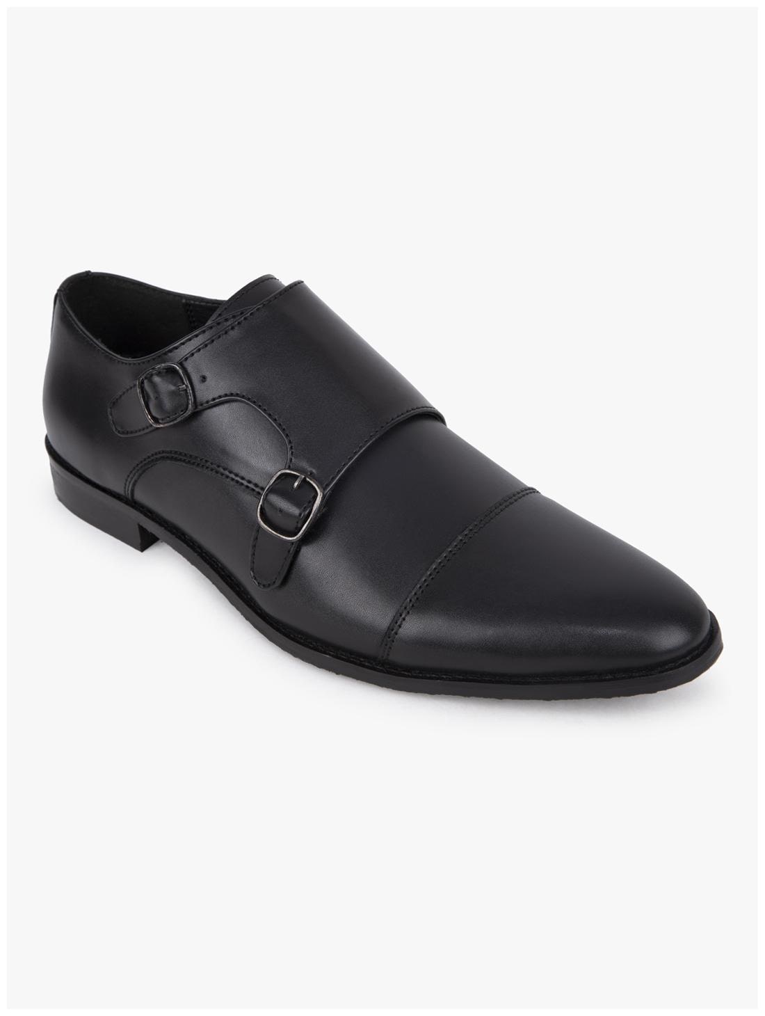 

Duke Men Black Slip-On Formal Shoes - FWOL639