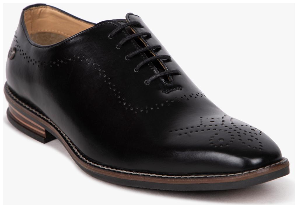 

Duke Men Black Slip-On Formal Shoes - BROGUES - FWOL607