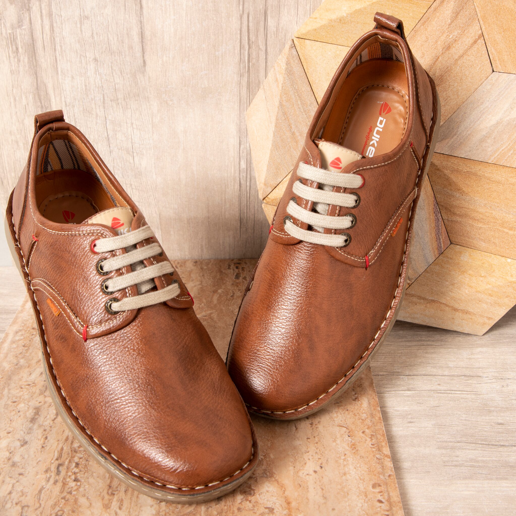 

Duke Men Brown Casual Shoes - DERBYS - FWOL629