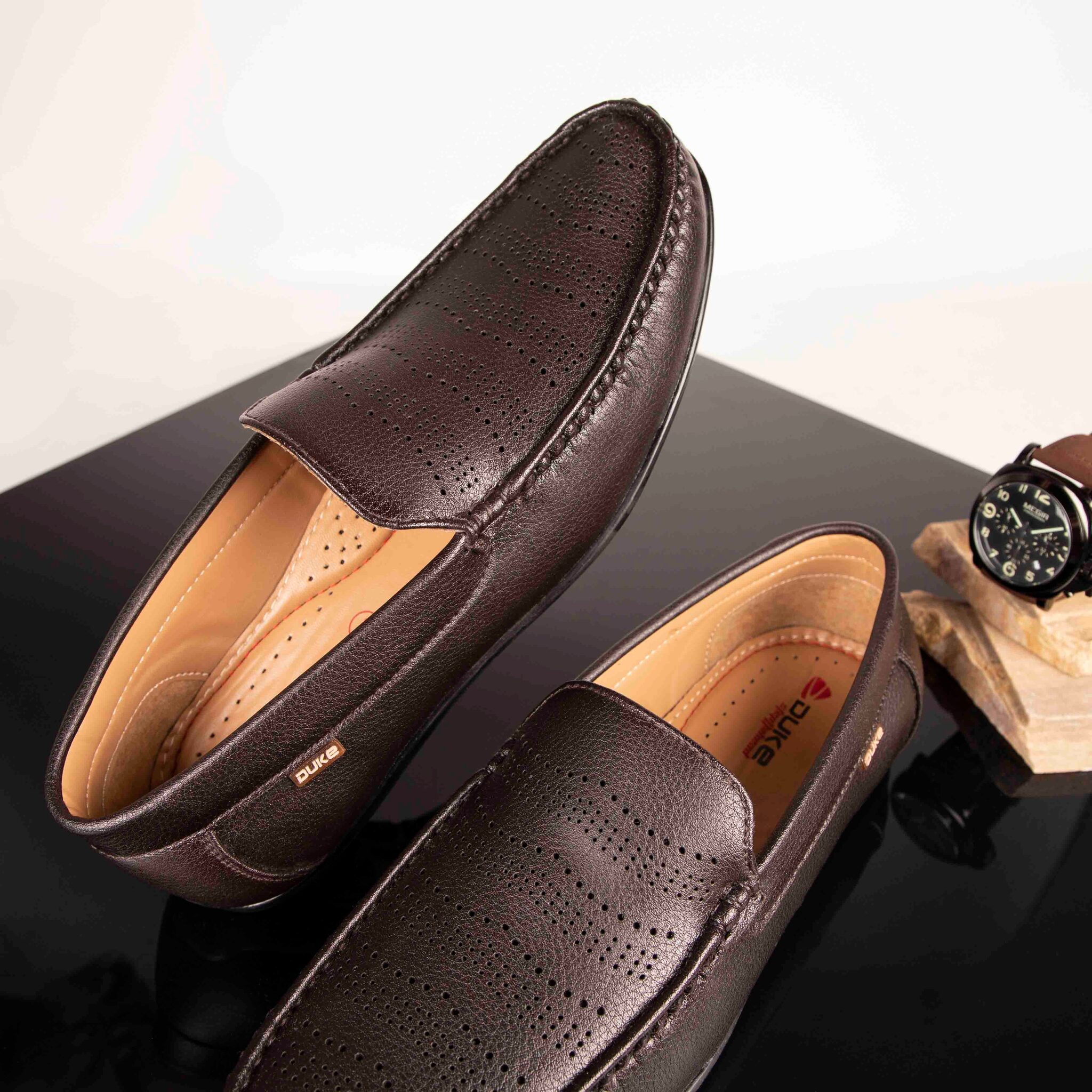 

Duke Men Brown Loafers
