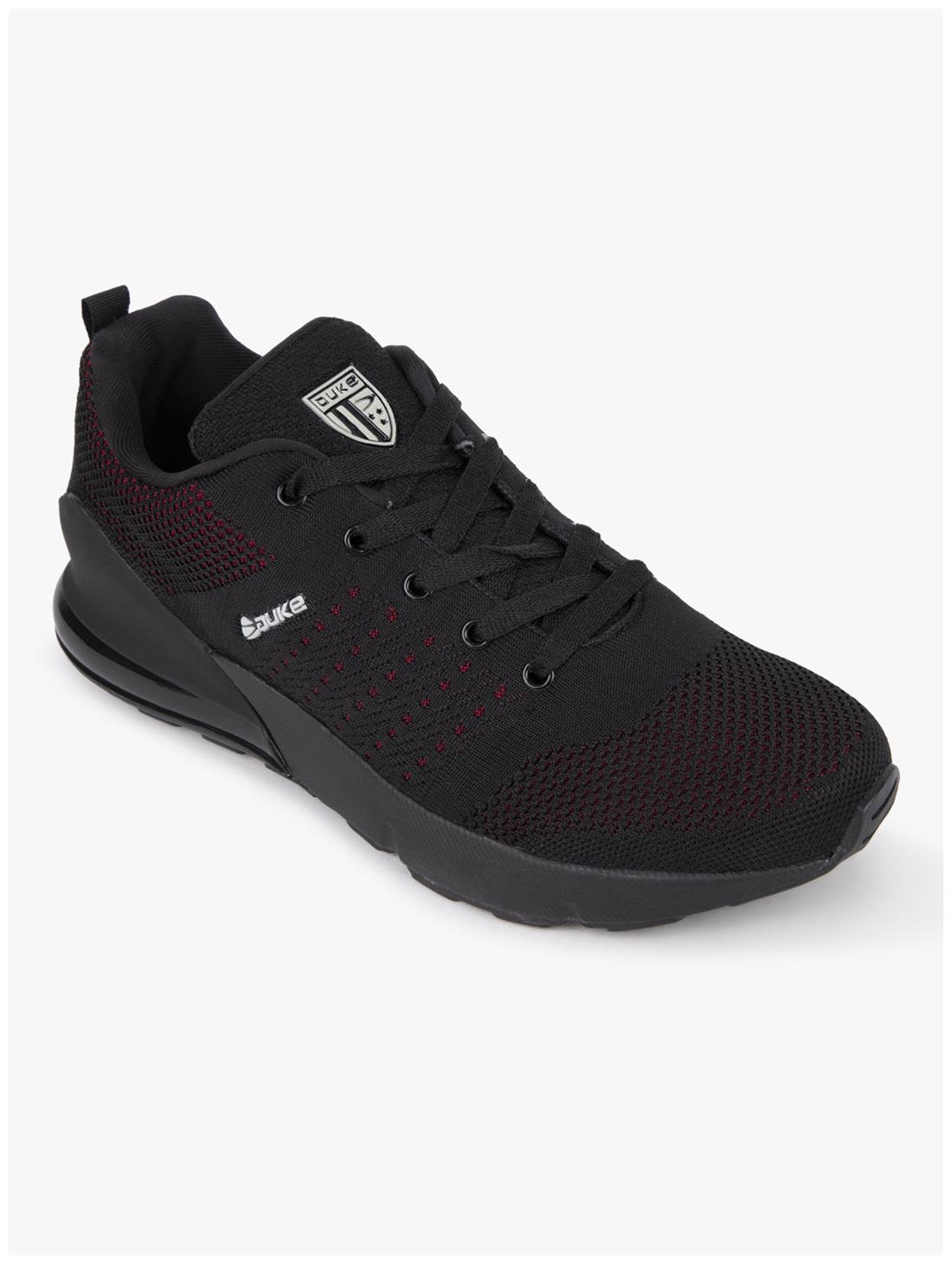 

Duke Men Sports Shoes Running Shoes ( Black )