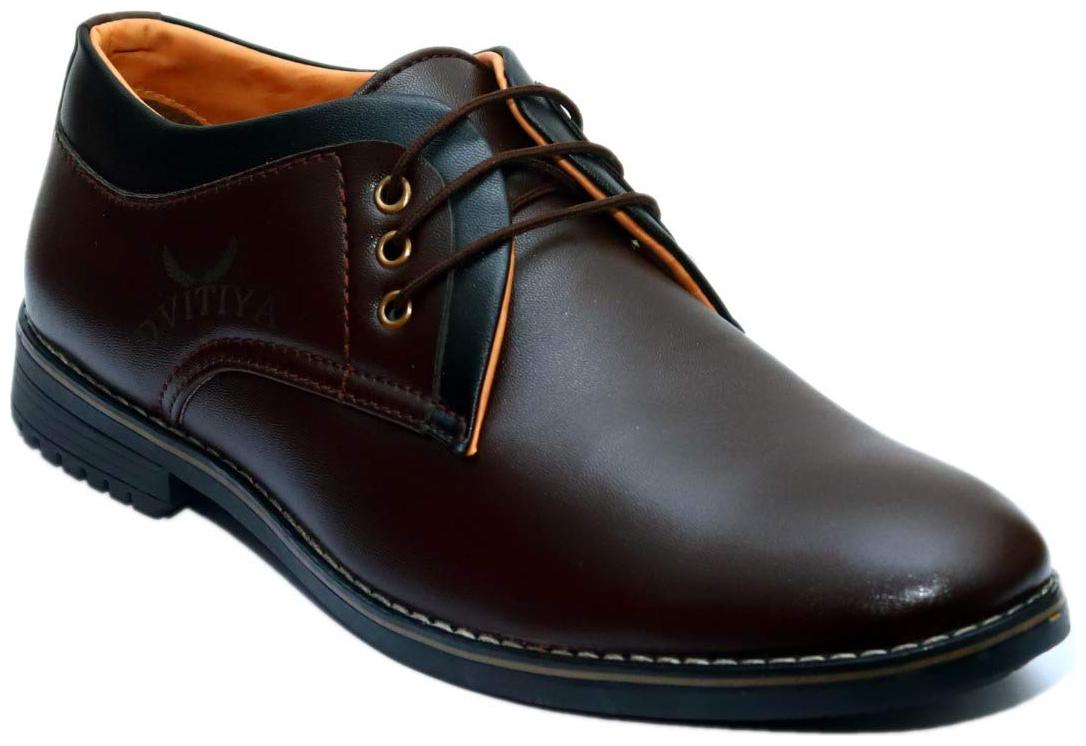 

DVITIYA Men Brown Derby Formal Shoes - DVTBR
