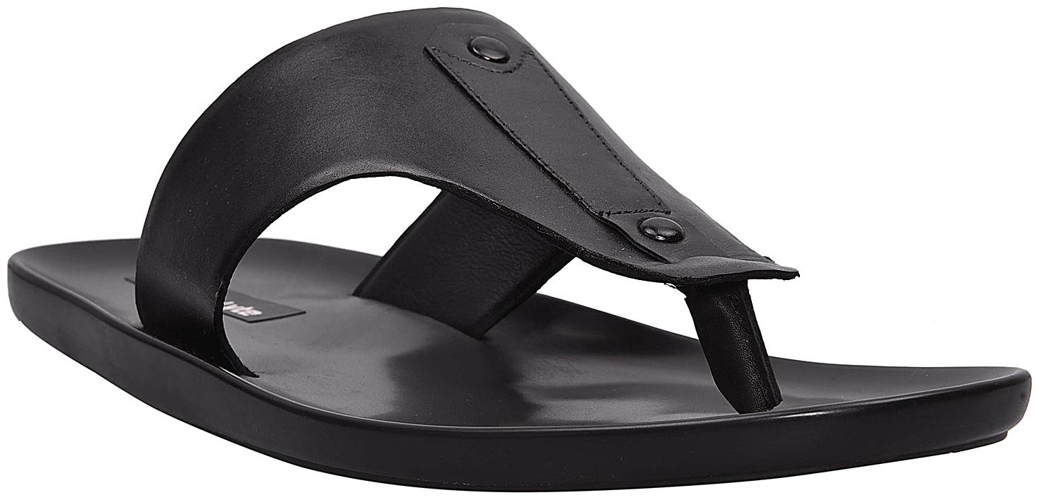 

E-Ltye Mens Chappal E-PSM 0022 Black Colour