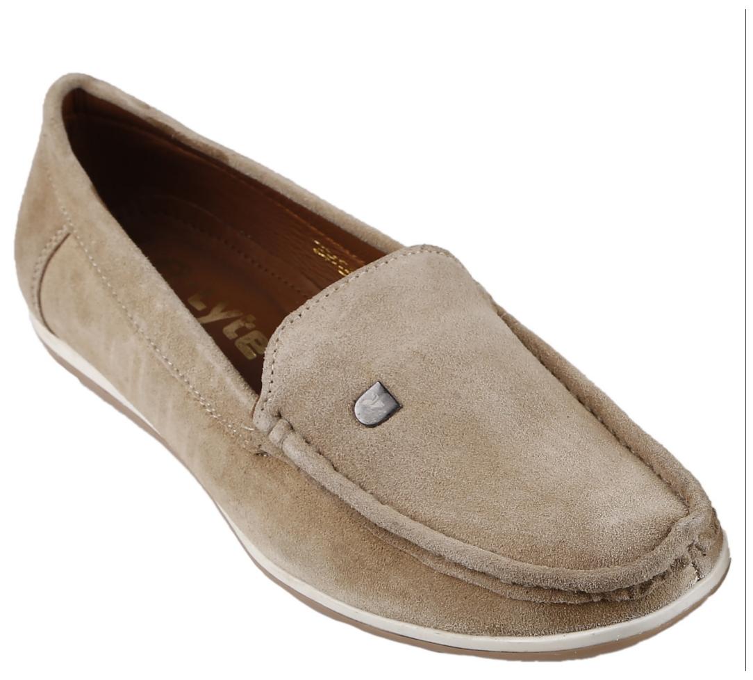 

E-lyte men s slip-on shoes EAH-88081 Chickoo