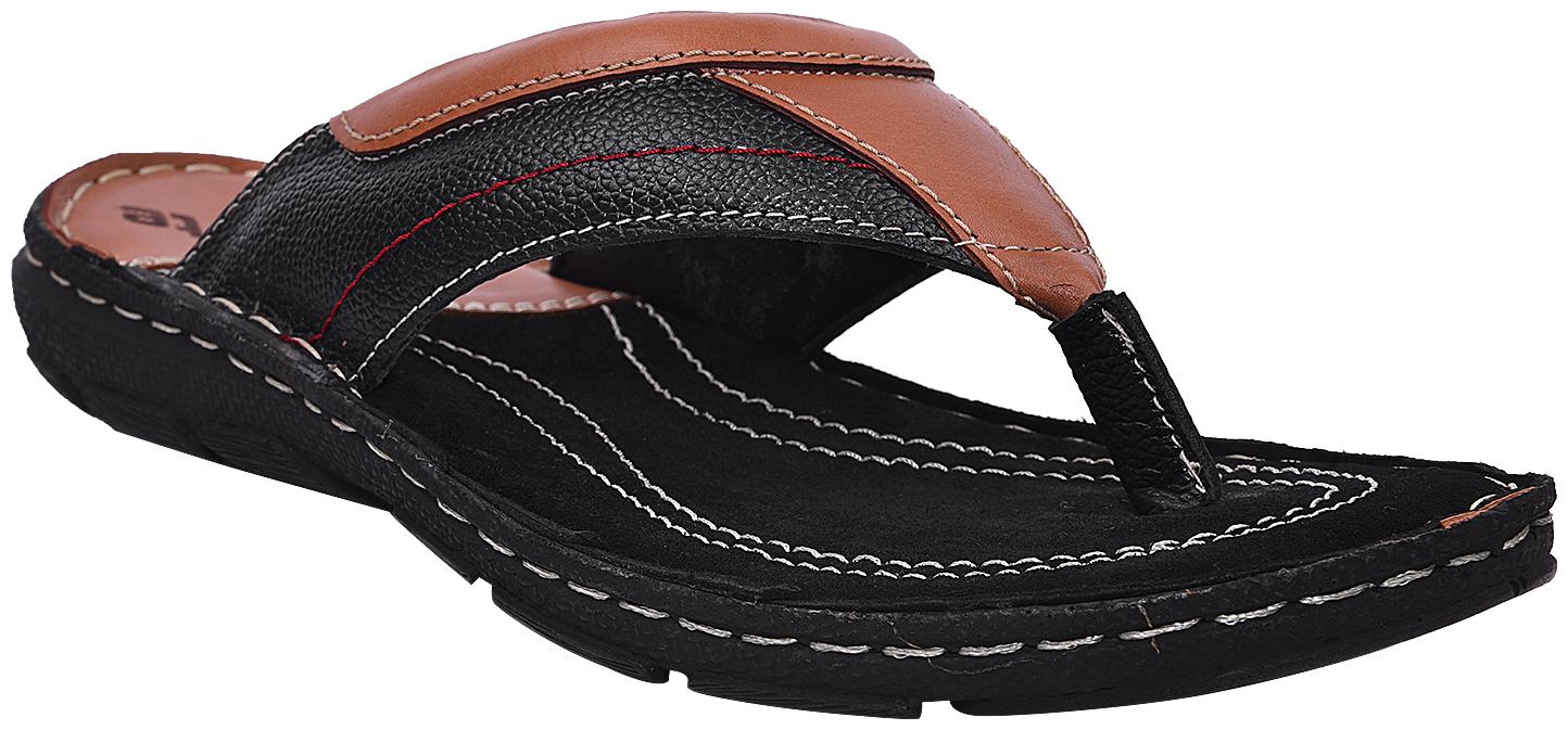 

e-lyte mens leather comfort slipper