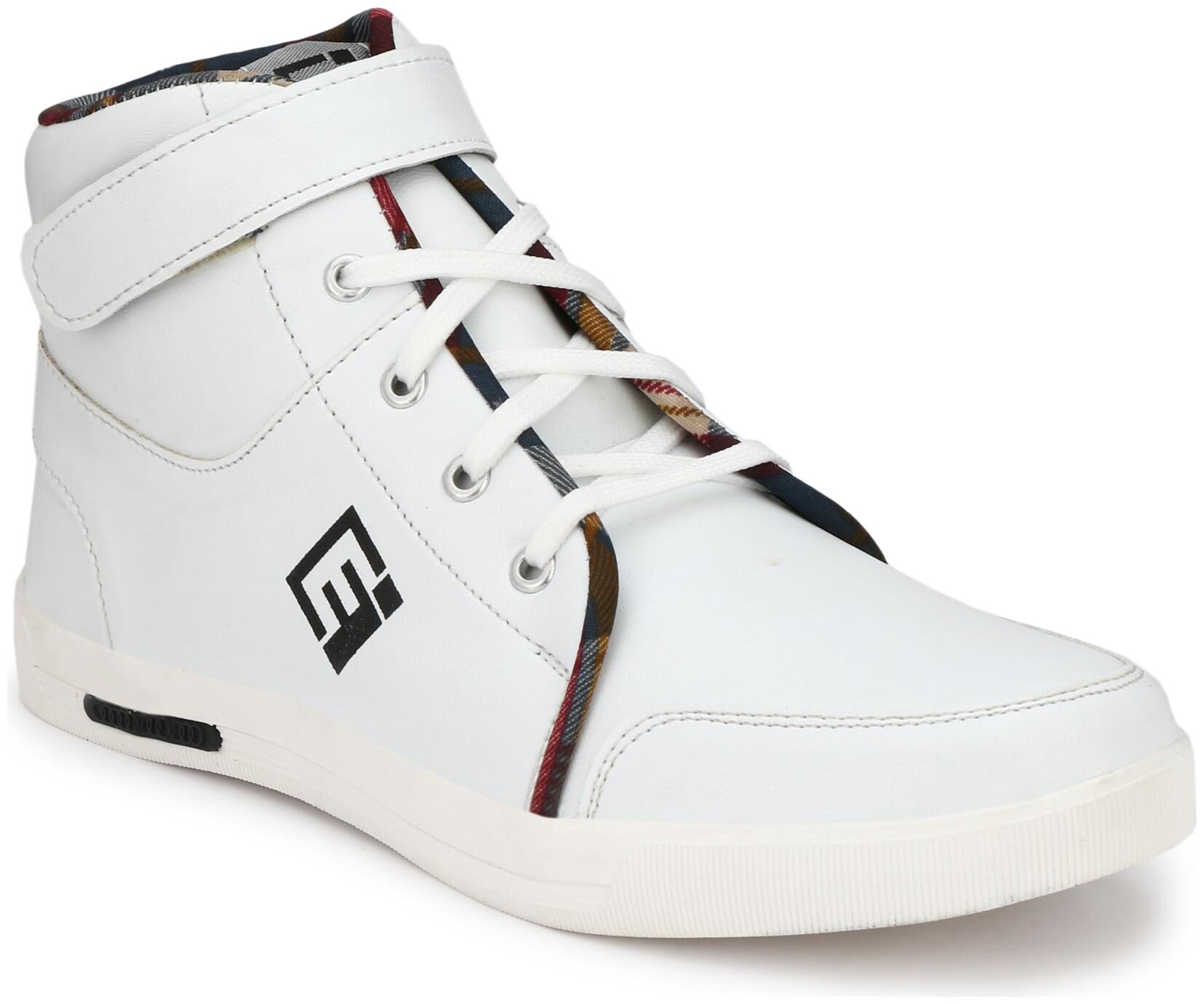 

Eego Italy Ankle Length Men White Sneakers
