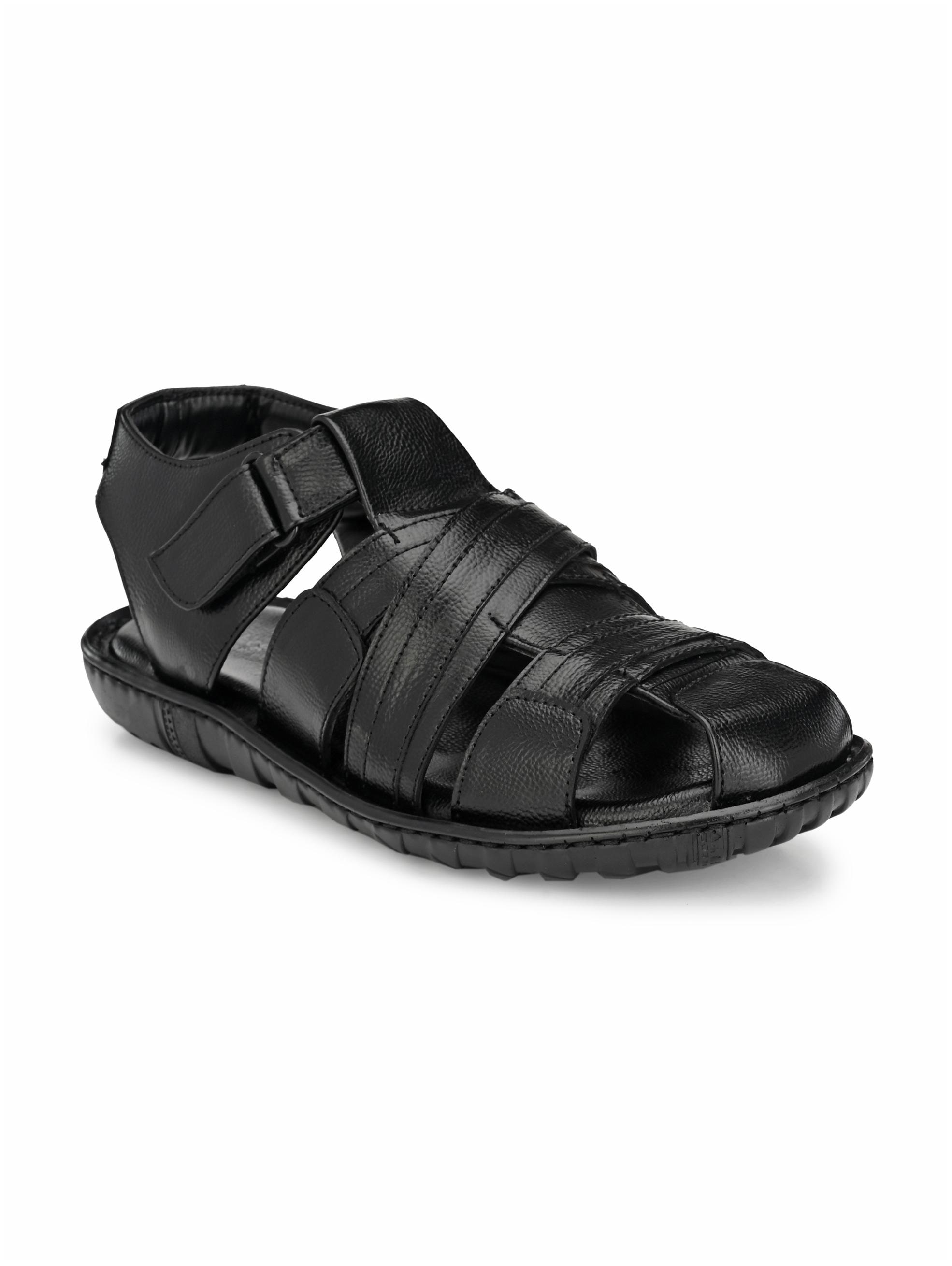 

Eego Italy Men Black Sandals
