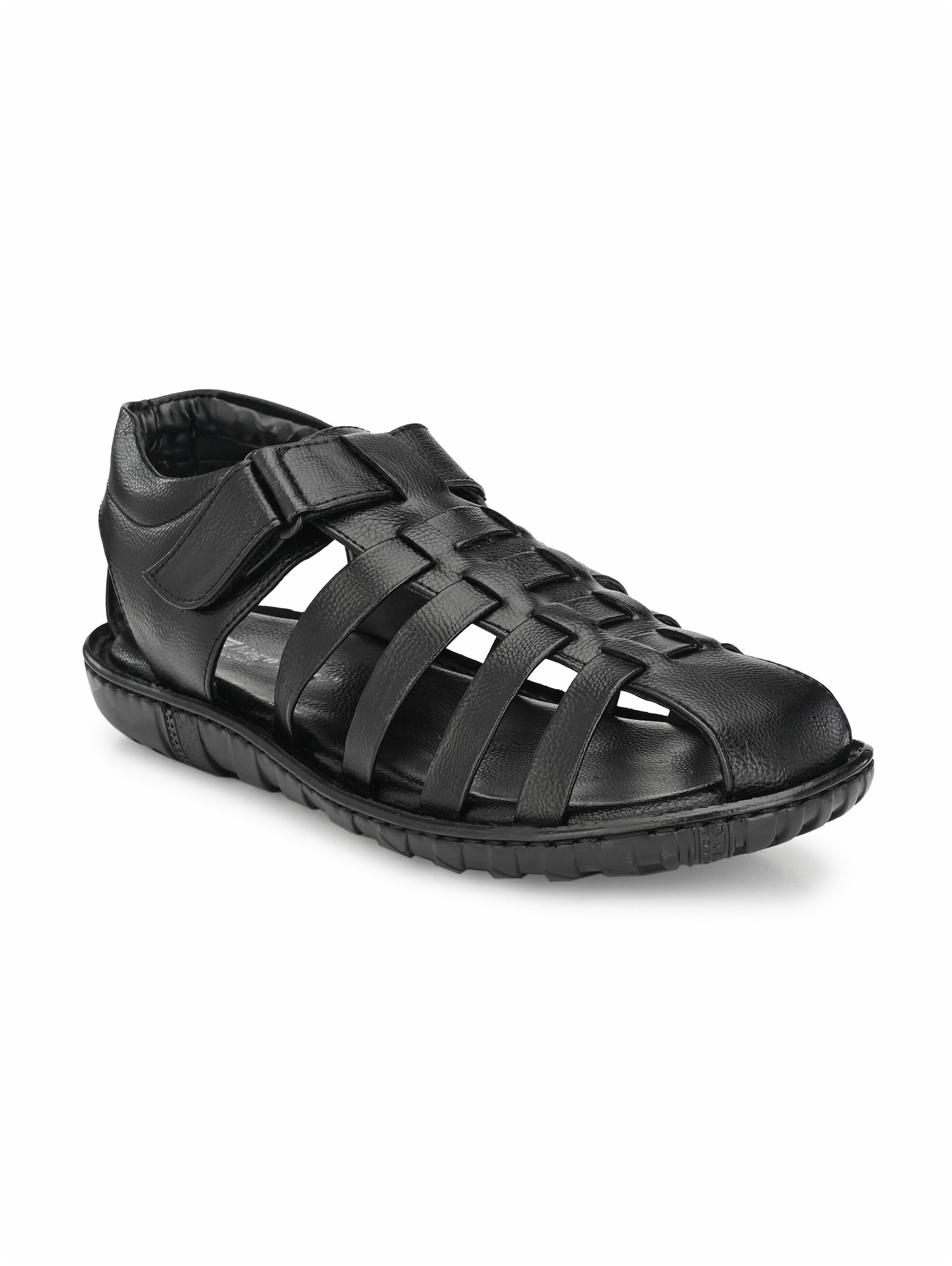 

Eego Italy Men Black Sandals