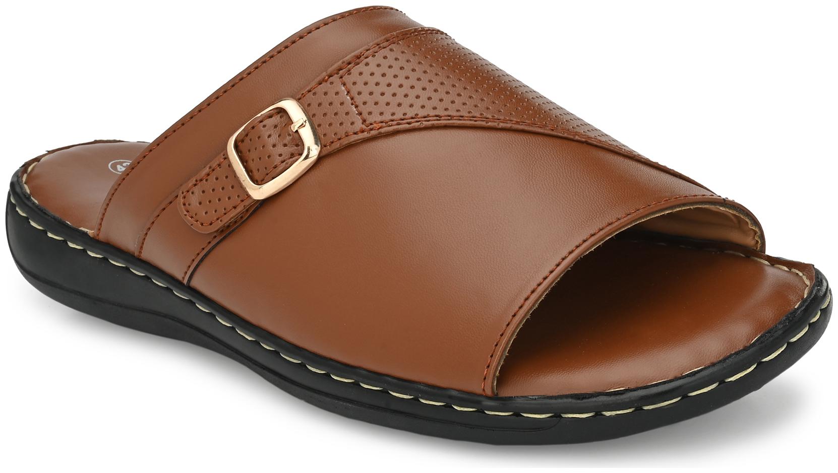 

Eego Italy Men Tan Indoor Slippers - 1 Pair
