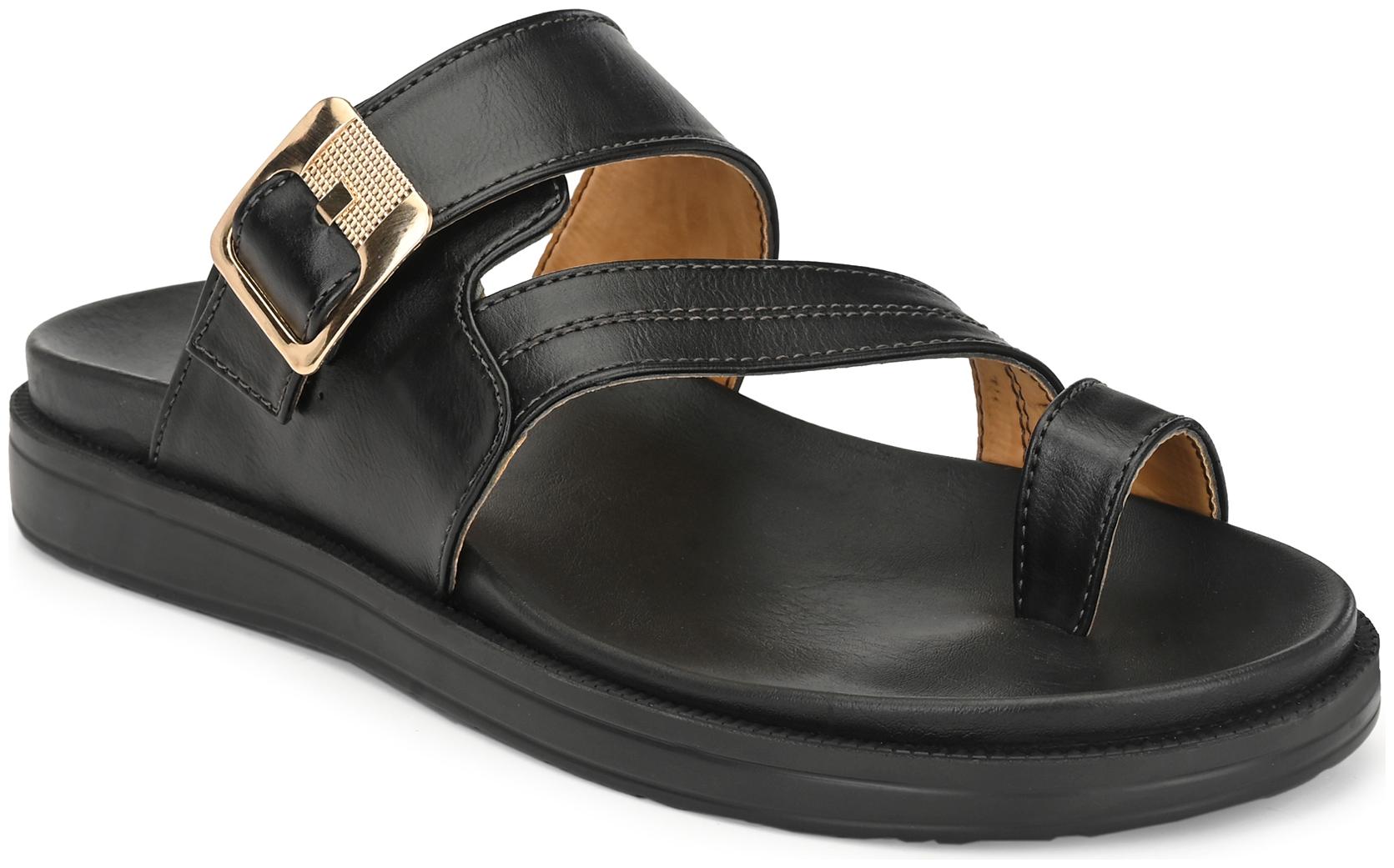 

Eego Italy Men Black Indoor Slippers - 1 Pair