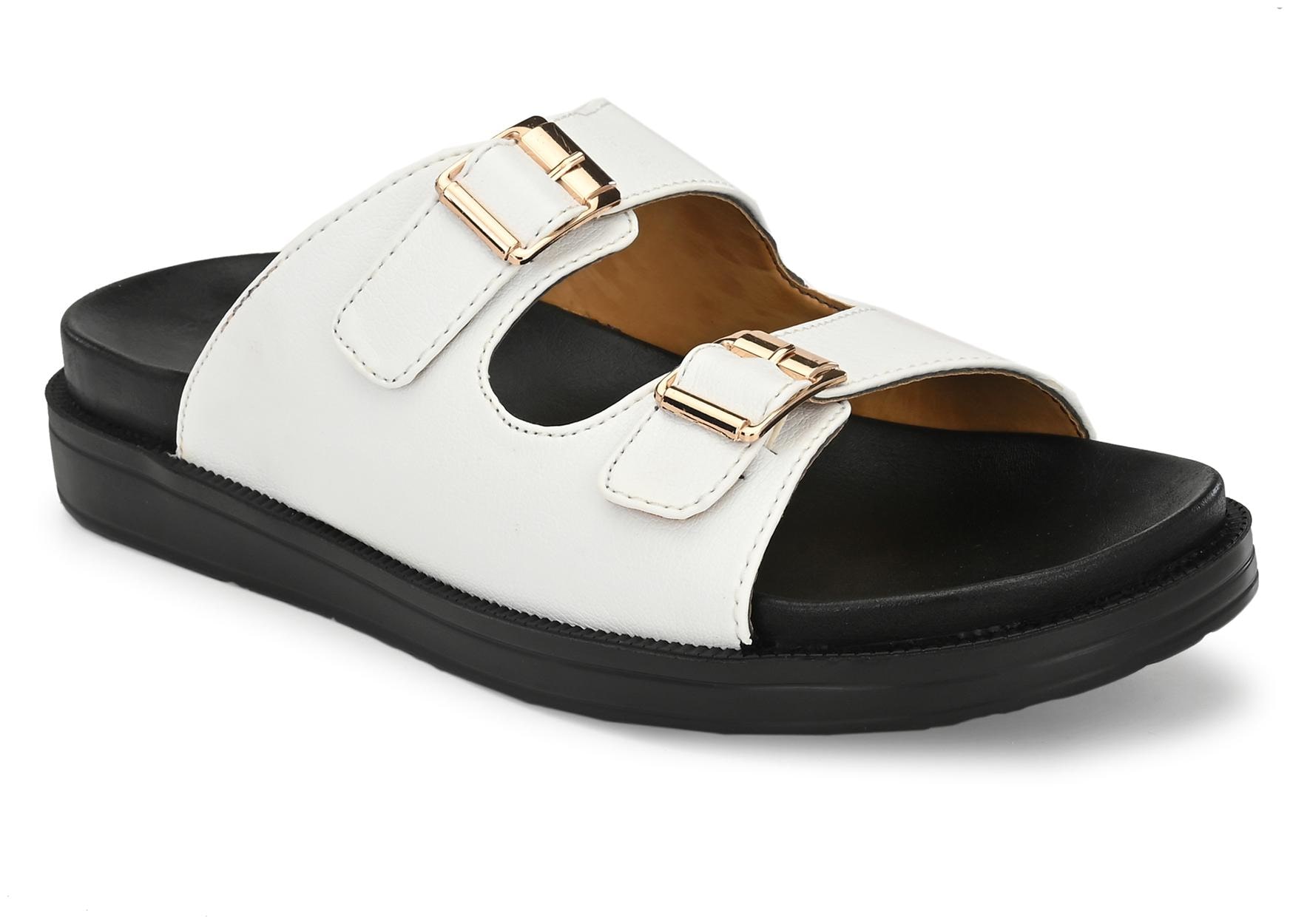 

Eego Italy Men White Sliders - 1 Pair