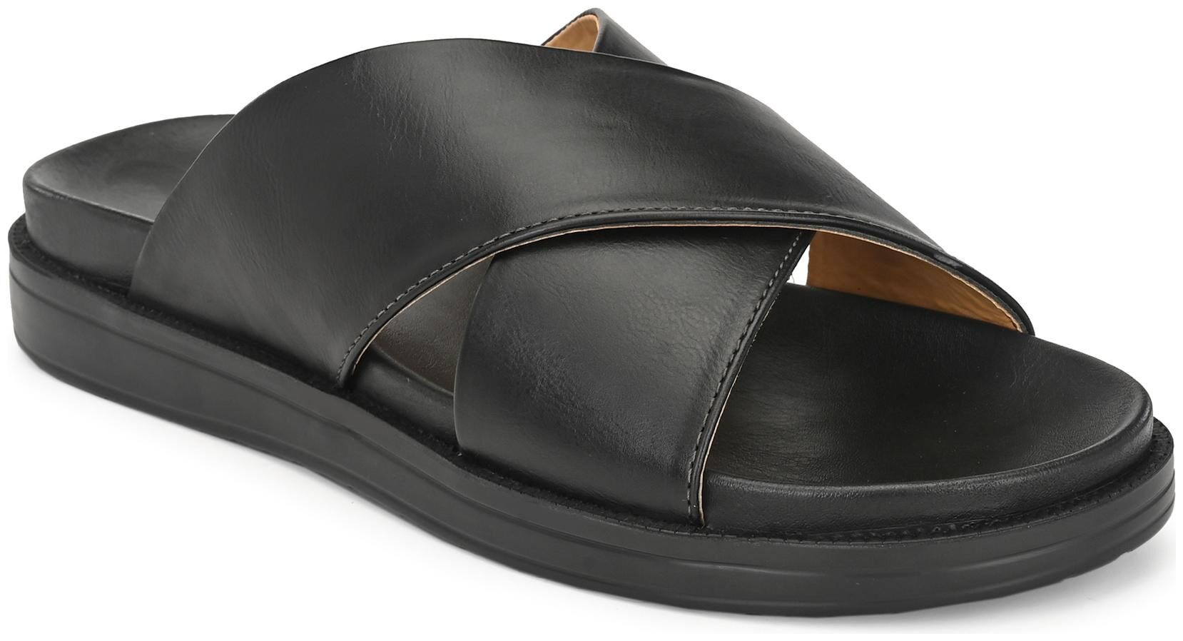 

Eego Italy Men Black Indoor Slippers - 1 Pair