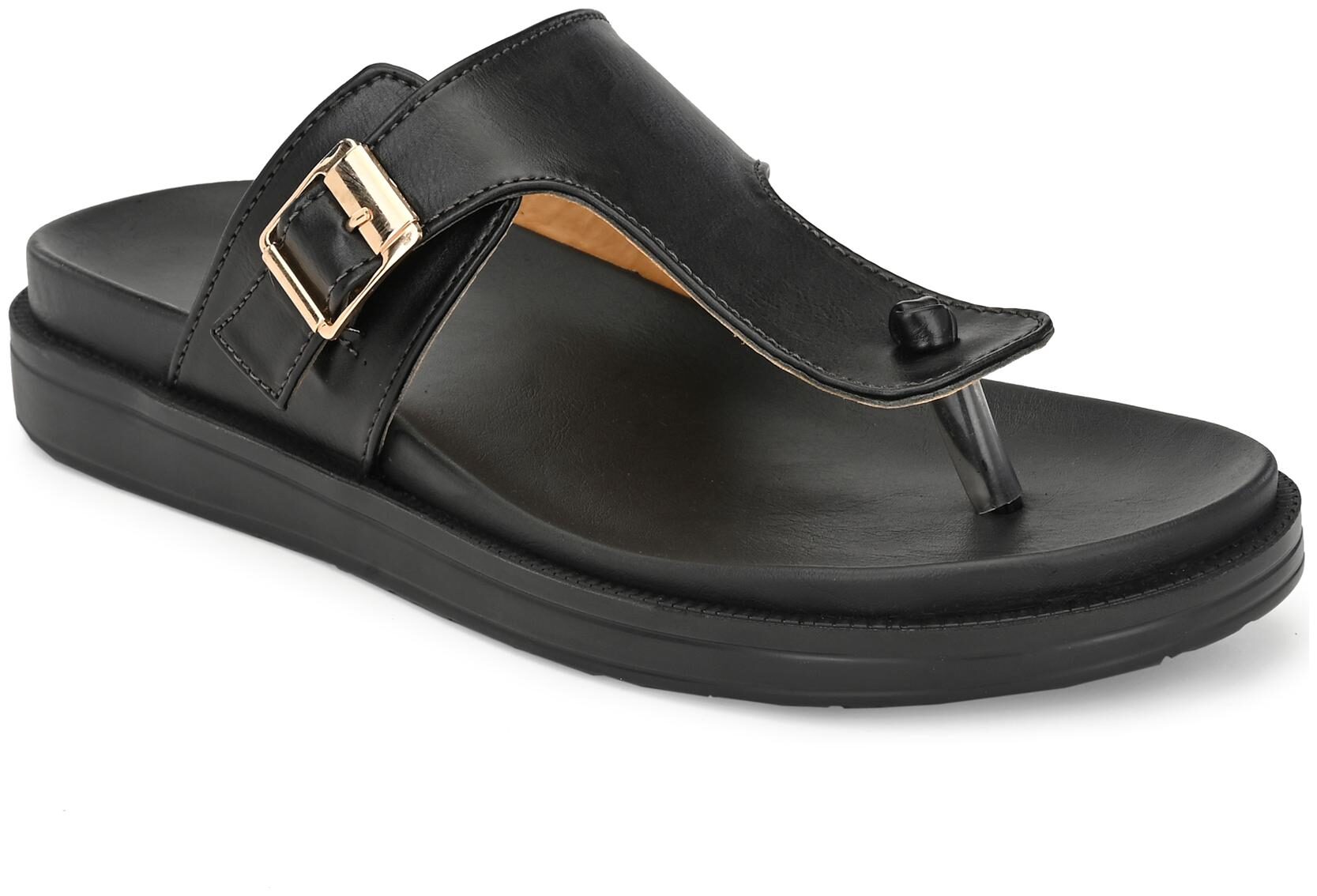 

Eego Italy Men Black Indoor Slippers - 1 Pair