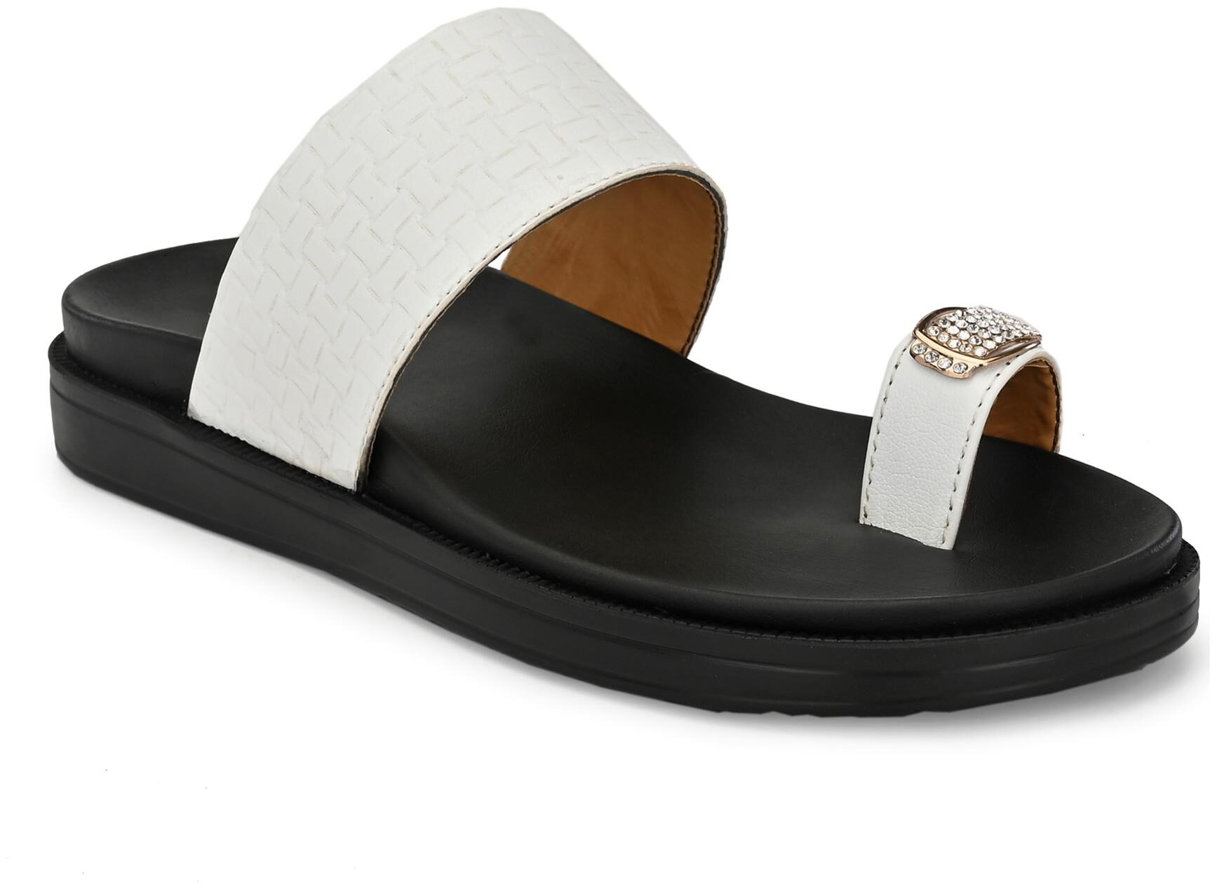 

Eego Italy Men White Indoor Slippers - 1 Pair