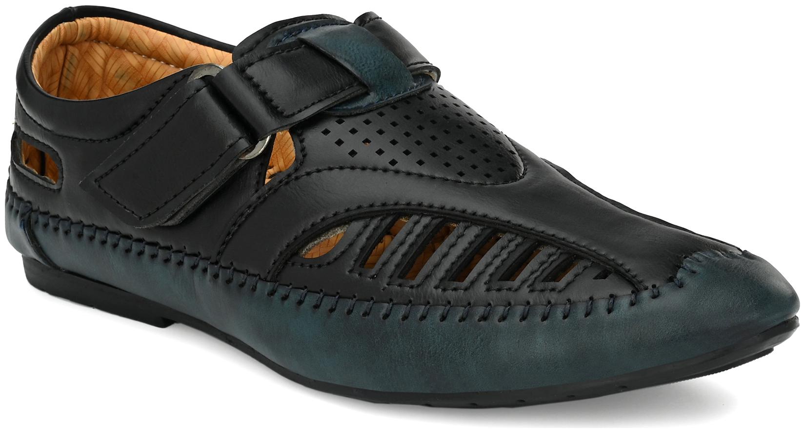 

Eego Italy Men Black Sandals