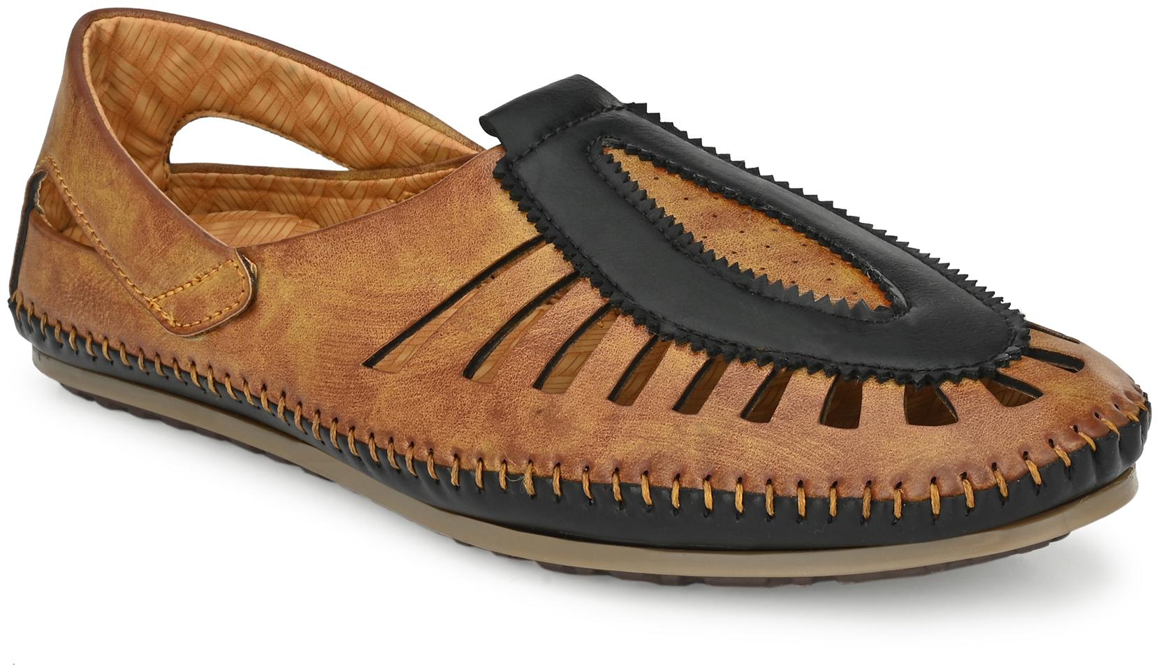 

Eego Italy Men Tan Sandals