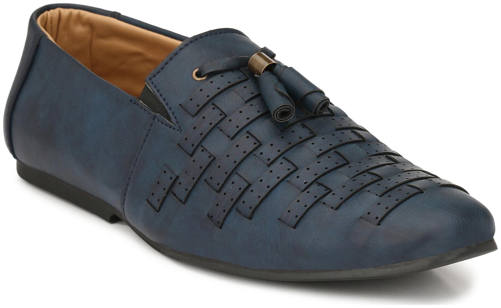 

Elixir Man Men Blue Loafers