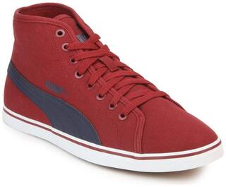 Puma Elsu v2 Mid CV DP Classic Sneakers Shoes For Men (Purple)