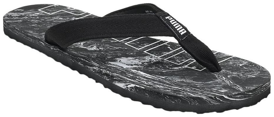 

Puma Men s Epic Flip v2 Marble IDP Black Flipflops