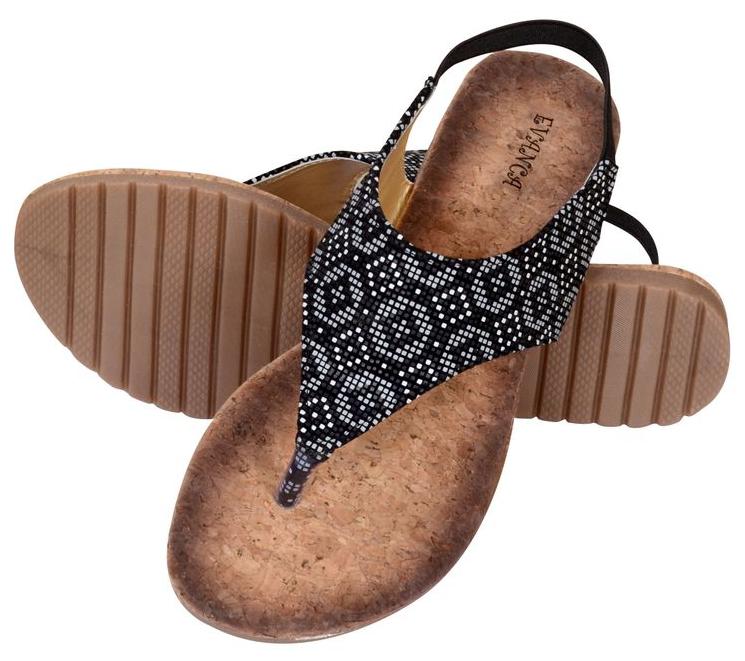 

Evanca Women Black Tia Flats