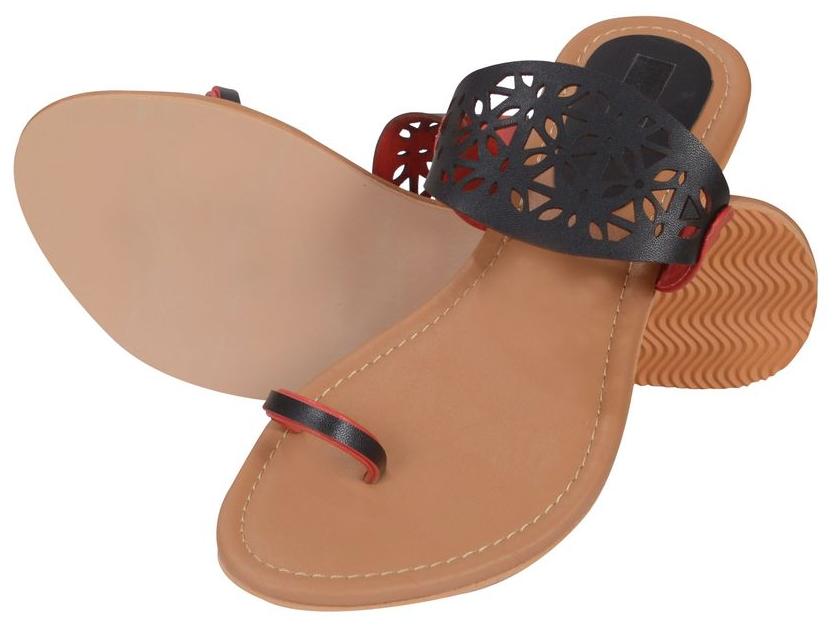 

Evanva Black Flats