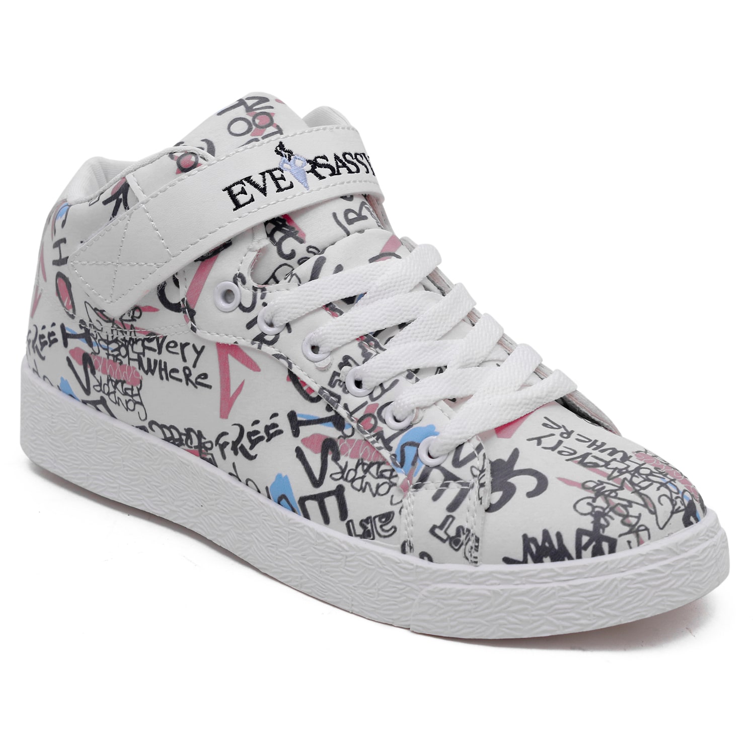 

Eversassy Women White Canvas Shoes