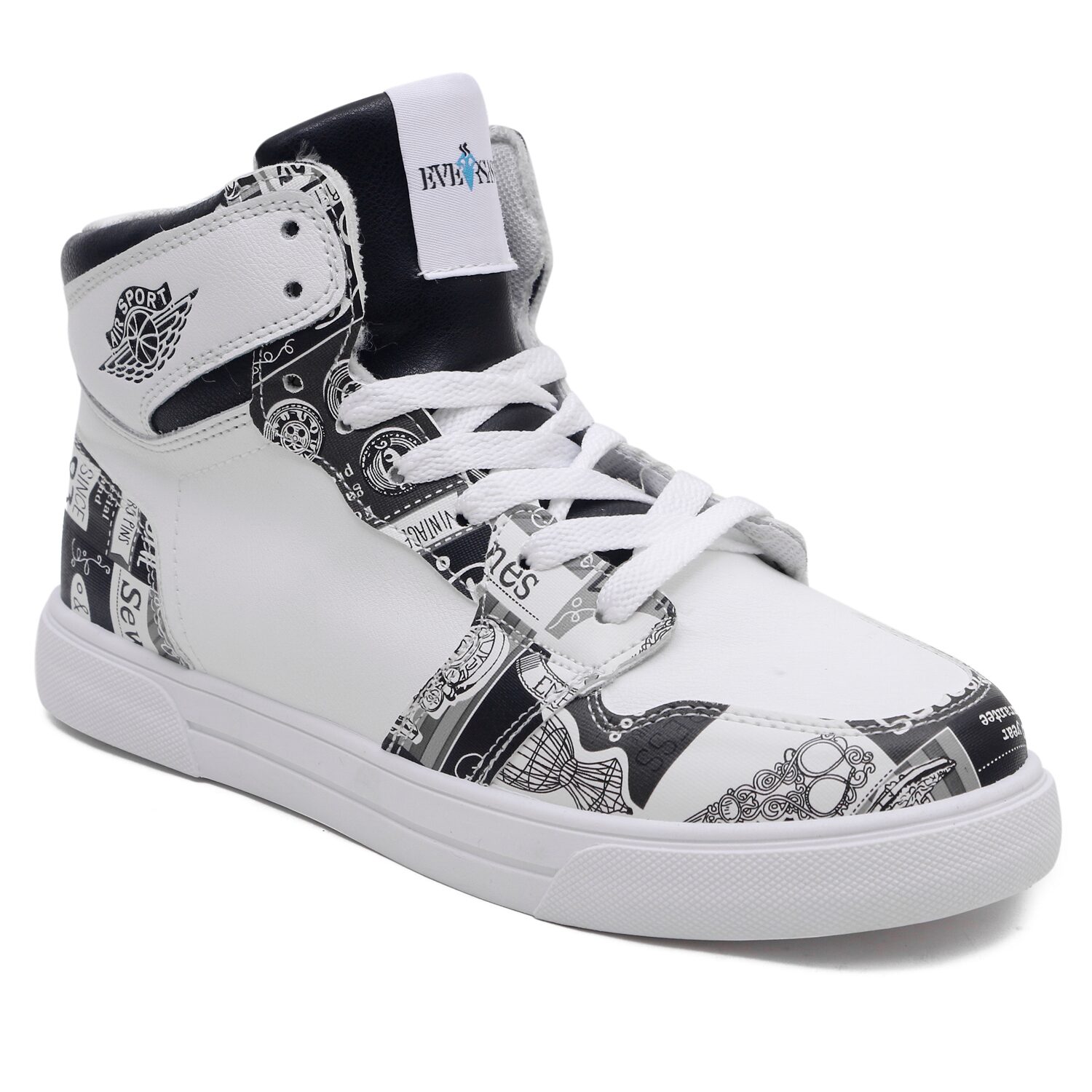 

Eversassy Women Black Canvas Shoes