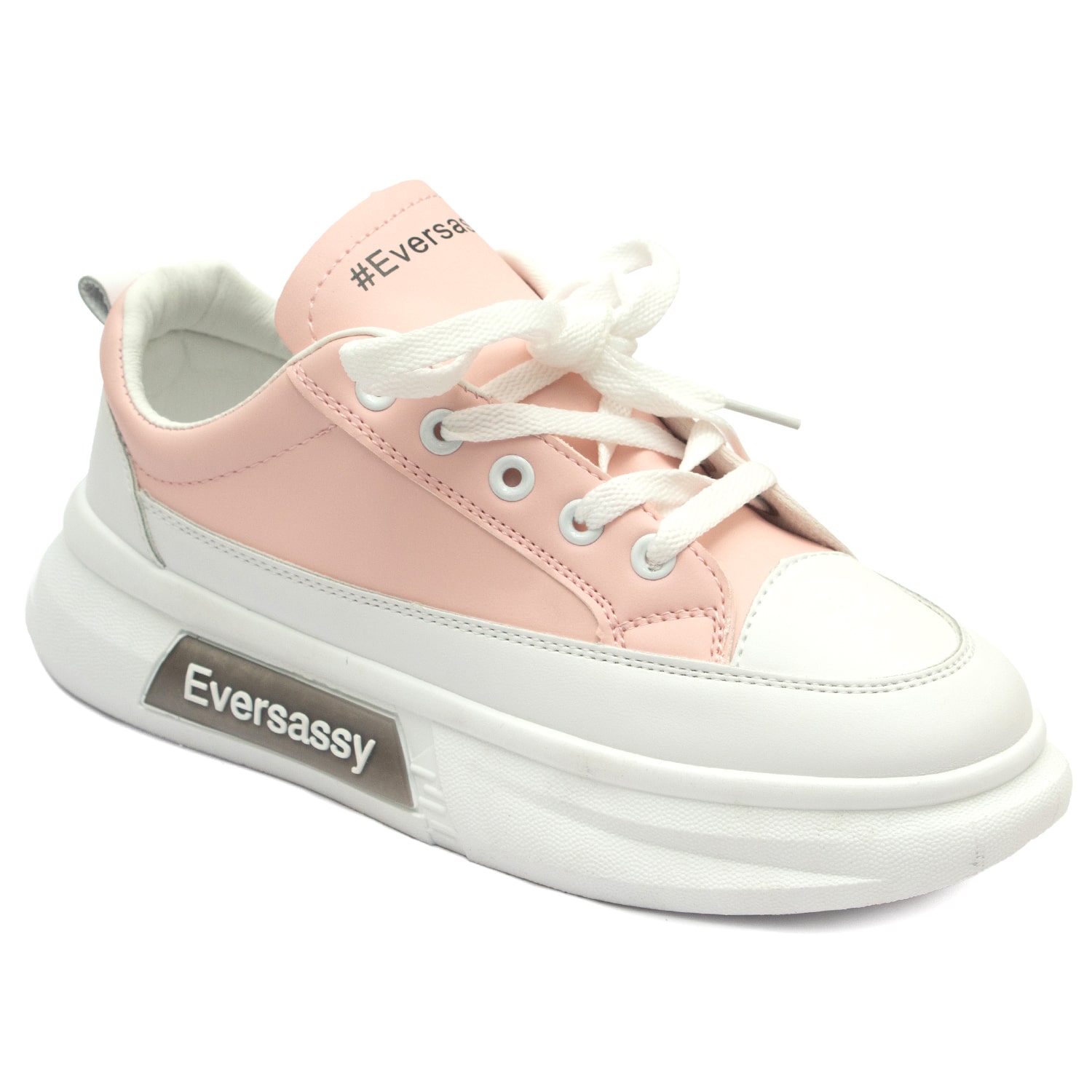 

Eversassy Women Pink Canvas Shoes