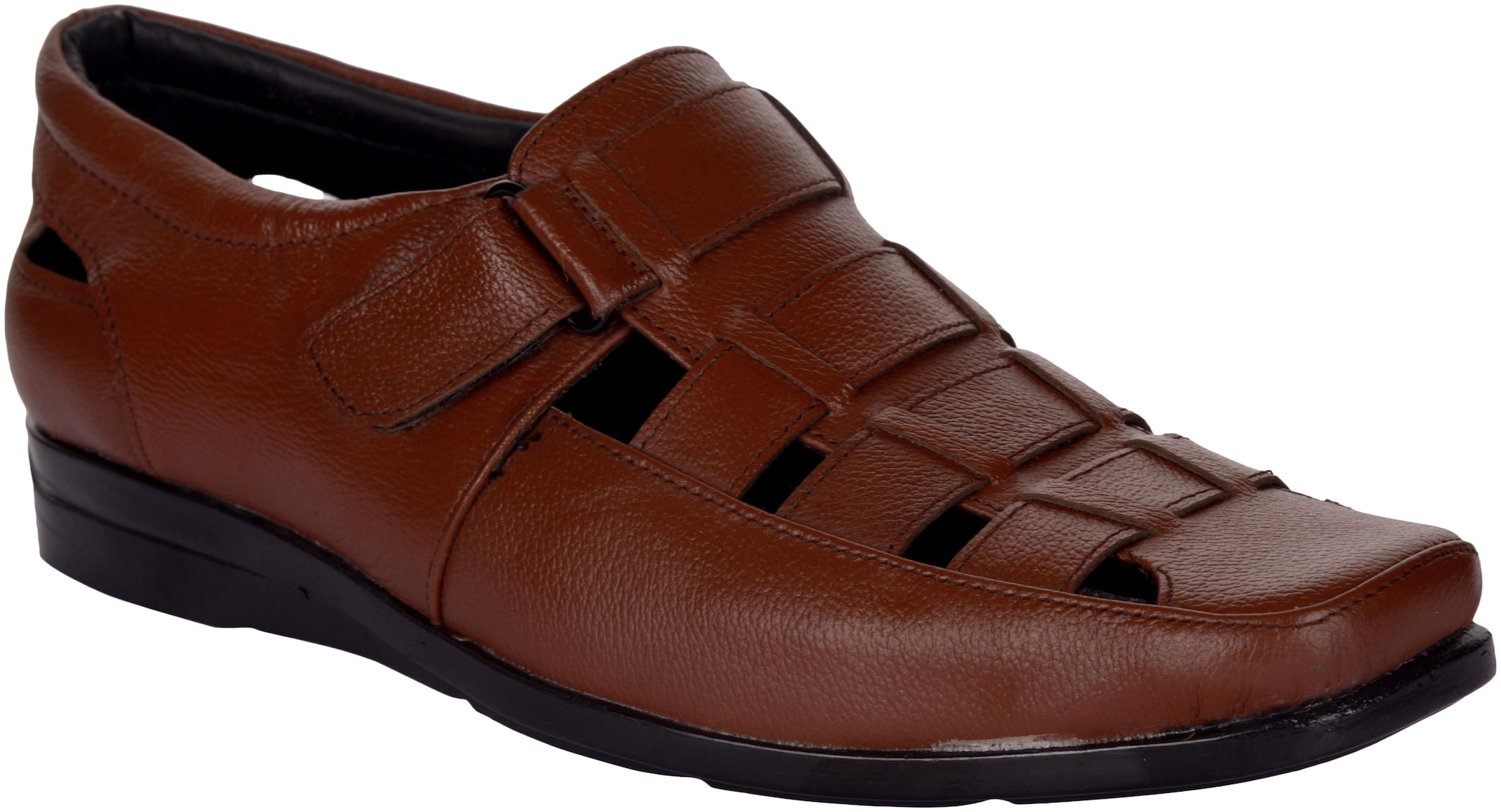 

Exotique Men Brown Formal Sandal (EX0058TN)-8