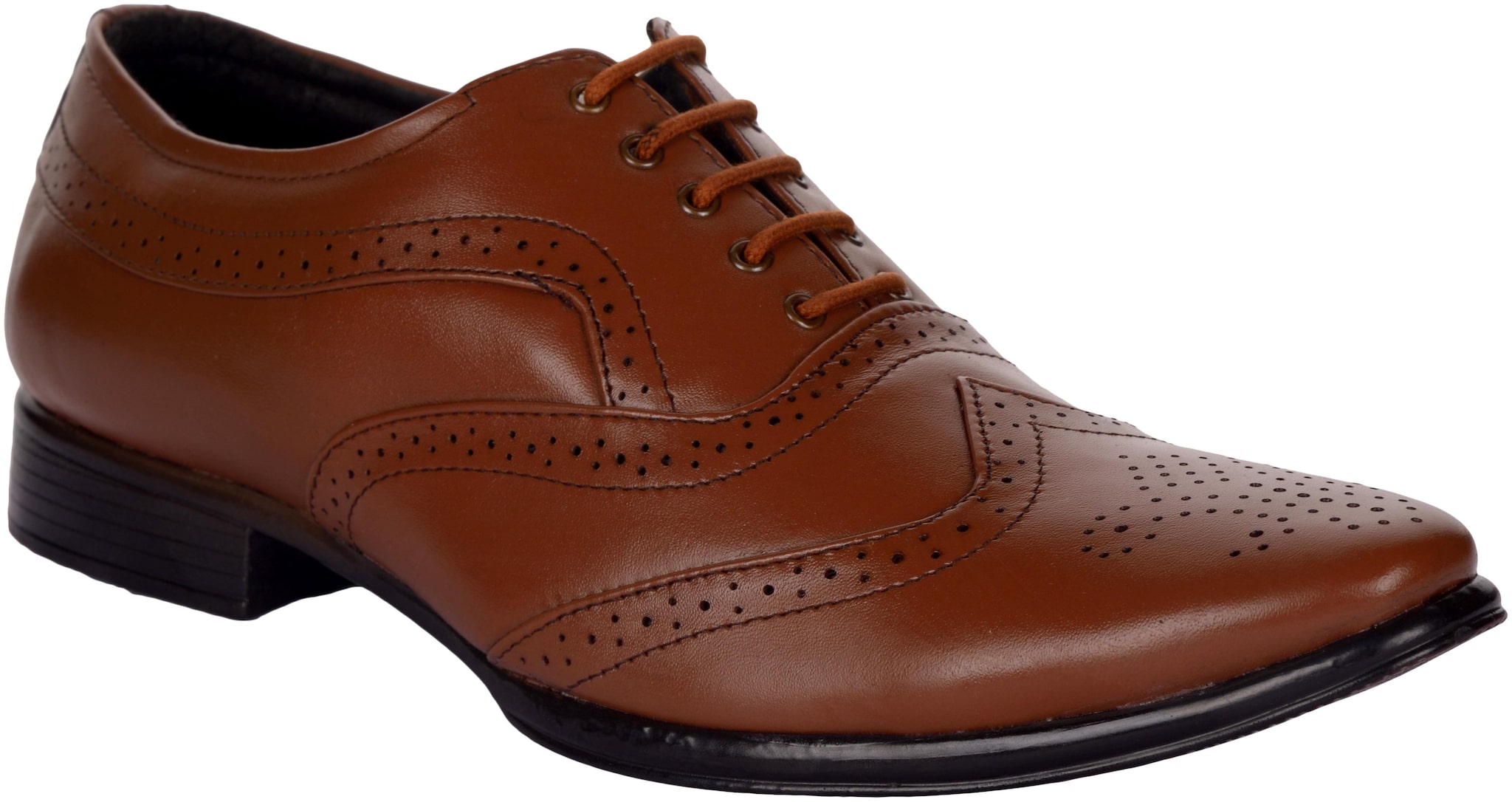 

Exotique Men Brown Oxford Formal Shoes - EX0057TN - EX0056