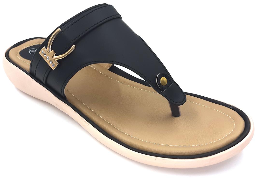 

Exotique Women Black One Toe Flats