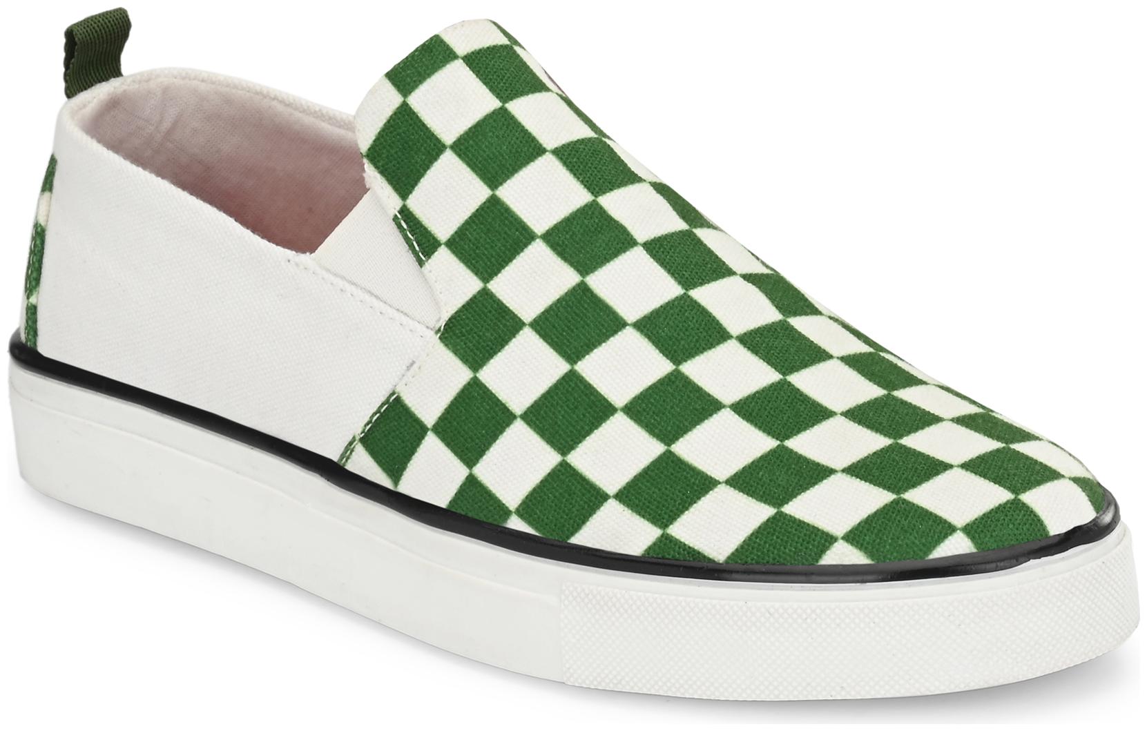 

Extrimos Men Green White Casual Shoes - EXC-01-WG