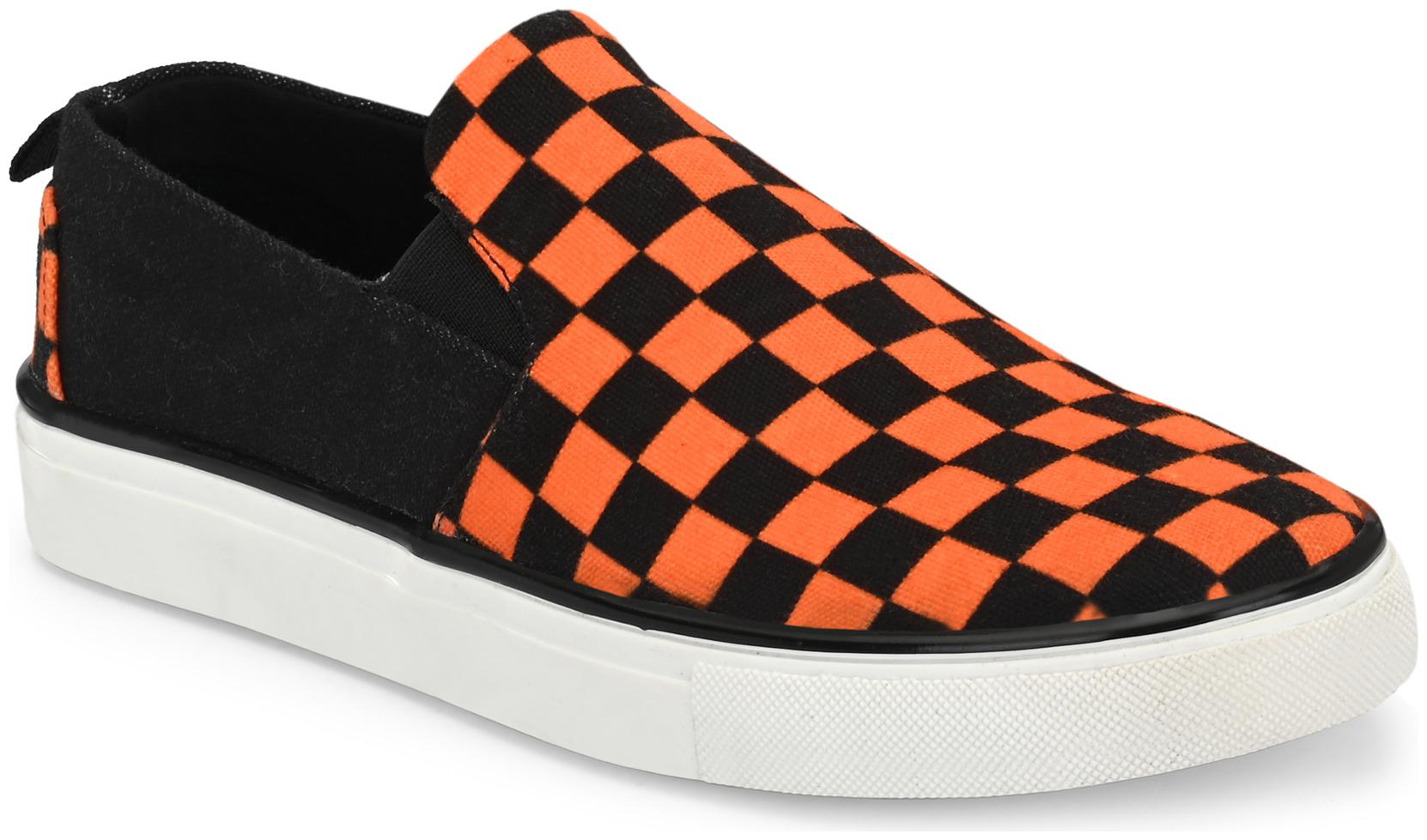 

Extrimos Men Orange Black Casual Shoes - EXC-01-BLO