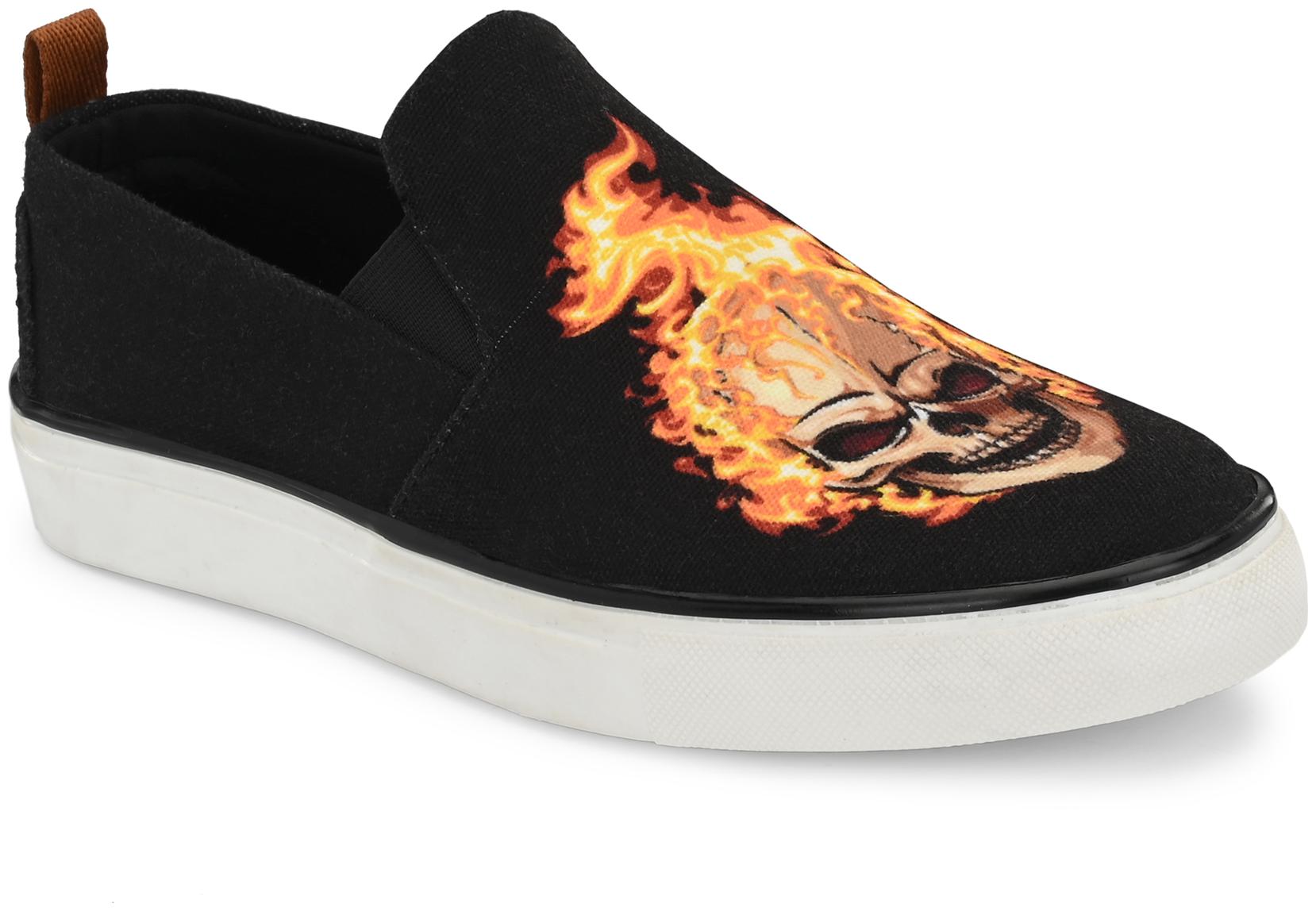 

Extrimos Men Black Casual Shoes - EXC-20-BL
