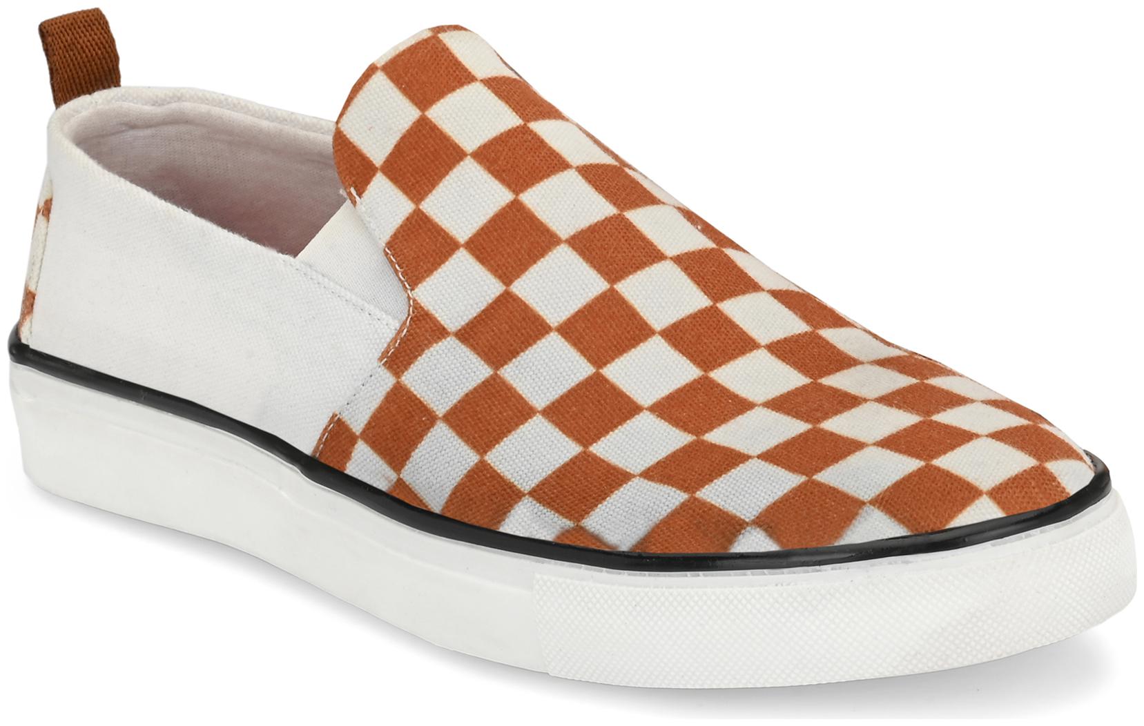 

Extrimos Men Brown White Casual Shoes - EXC-01-WLB