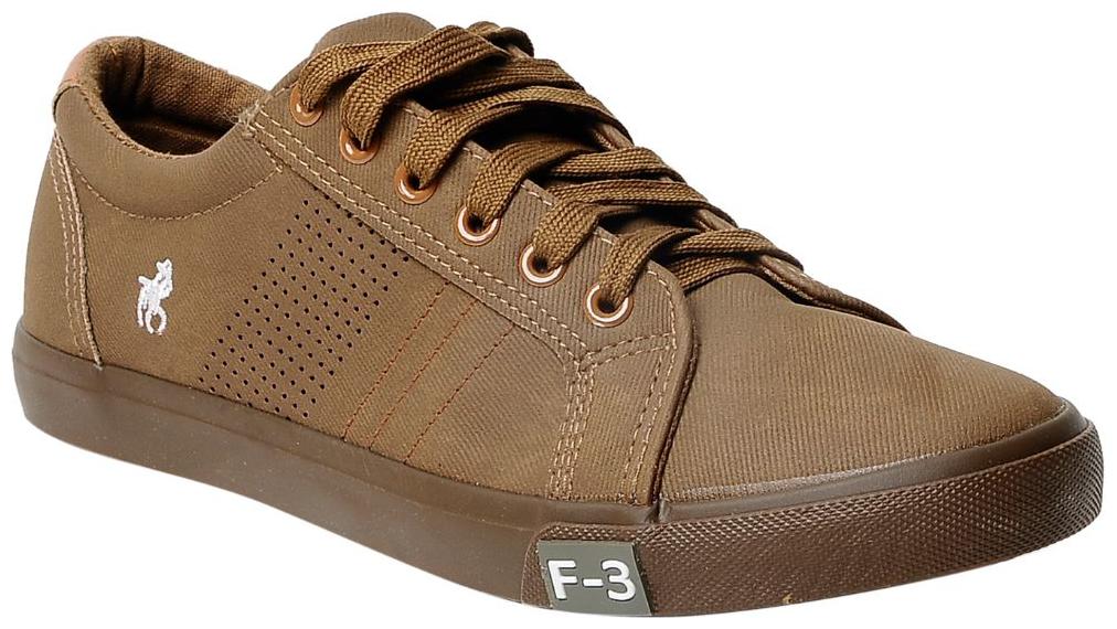 

F-3 JAGUAR-5-BROWN Men Brown Sneakers