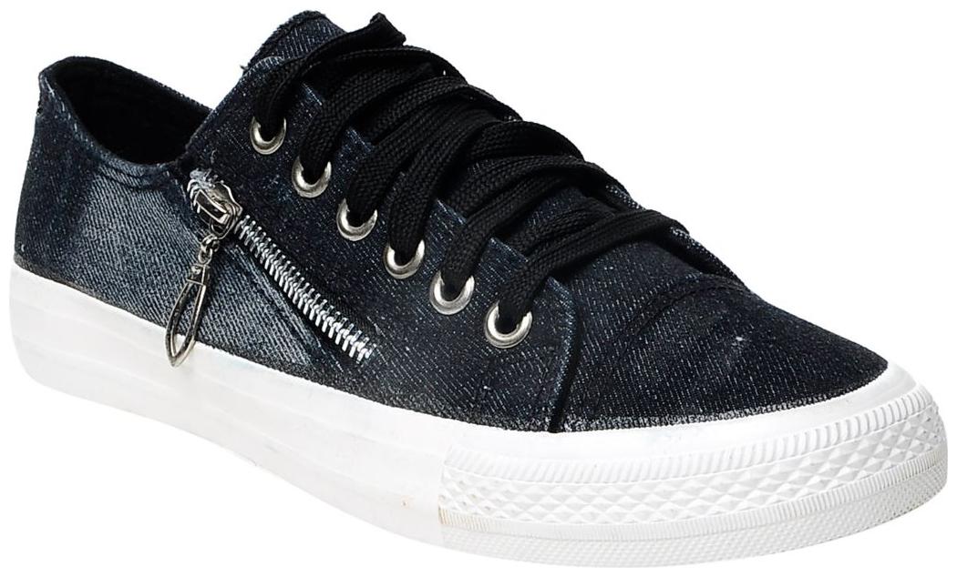 

F-3 4808-BLACK Men Black Sneakers
