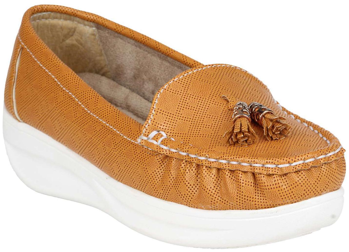 

Fashimo Beige Synthetic Leather Loafers